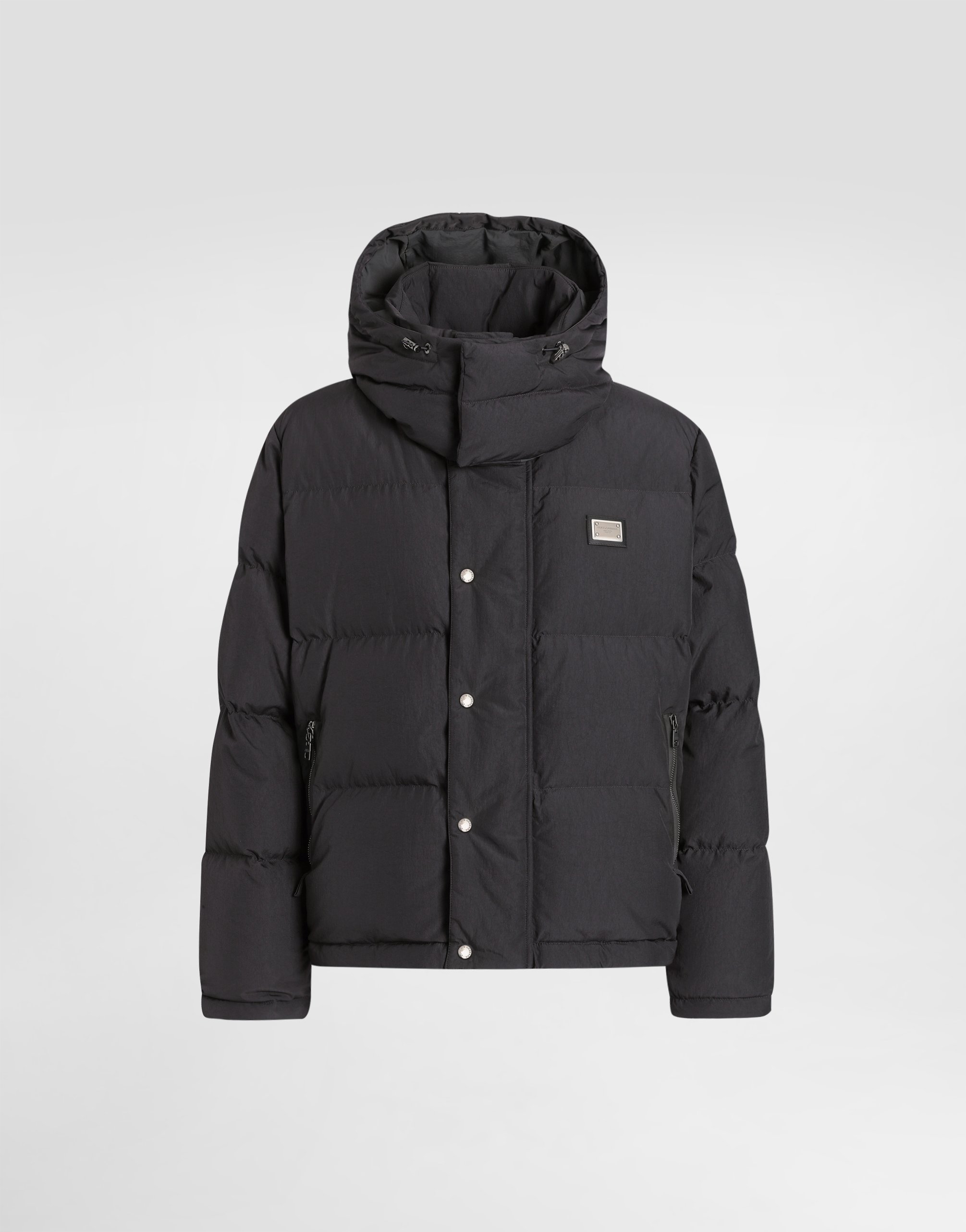 Dolce & Gabbana Padded And Quilted Jacket - Man Coats And Jackets Grey