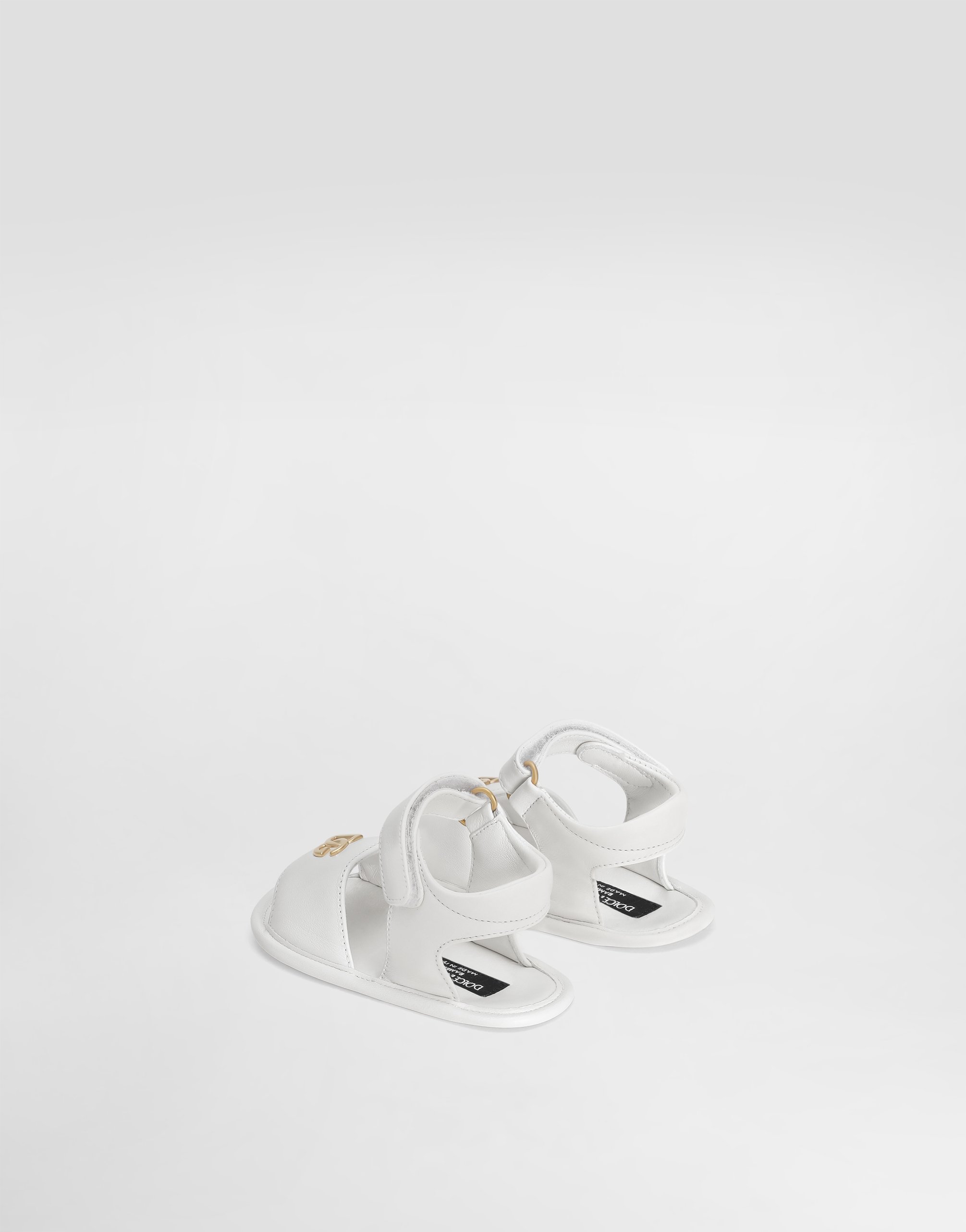 Lambskin nappa sandals with DG logo