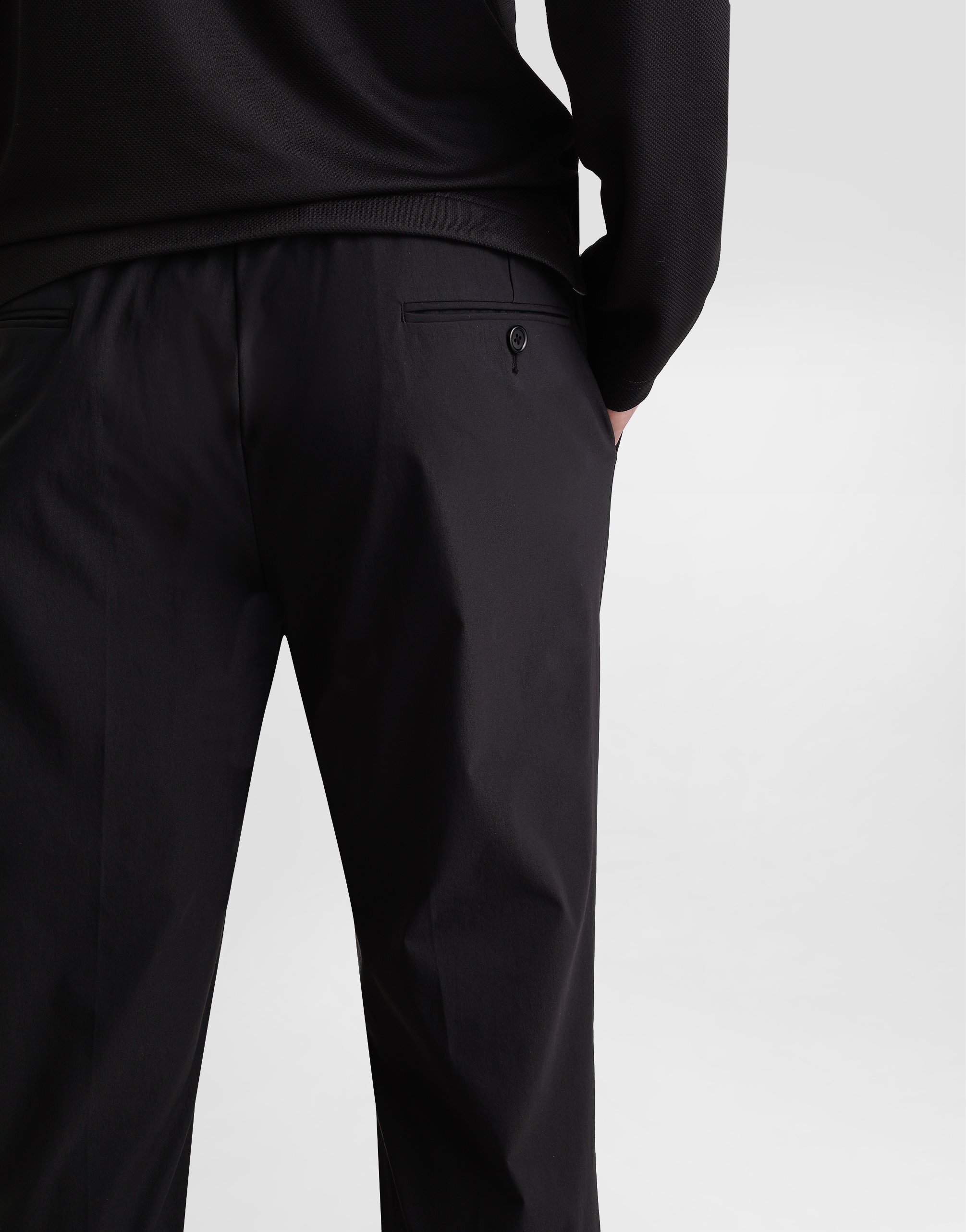 Nylon canvas trousers