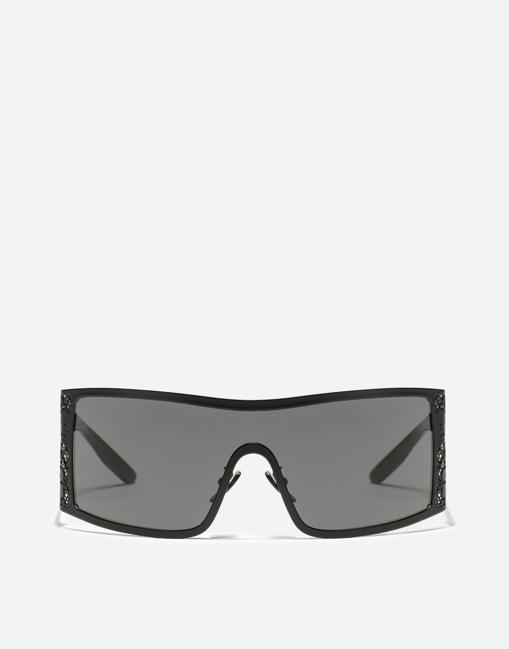 Dolce & Gabbana Statement Sunglasses In Matte Black