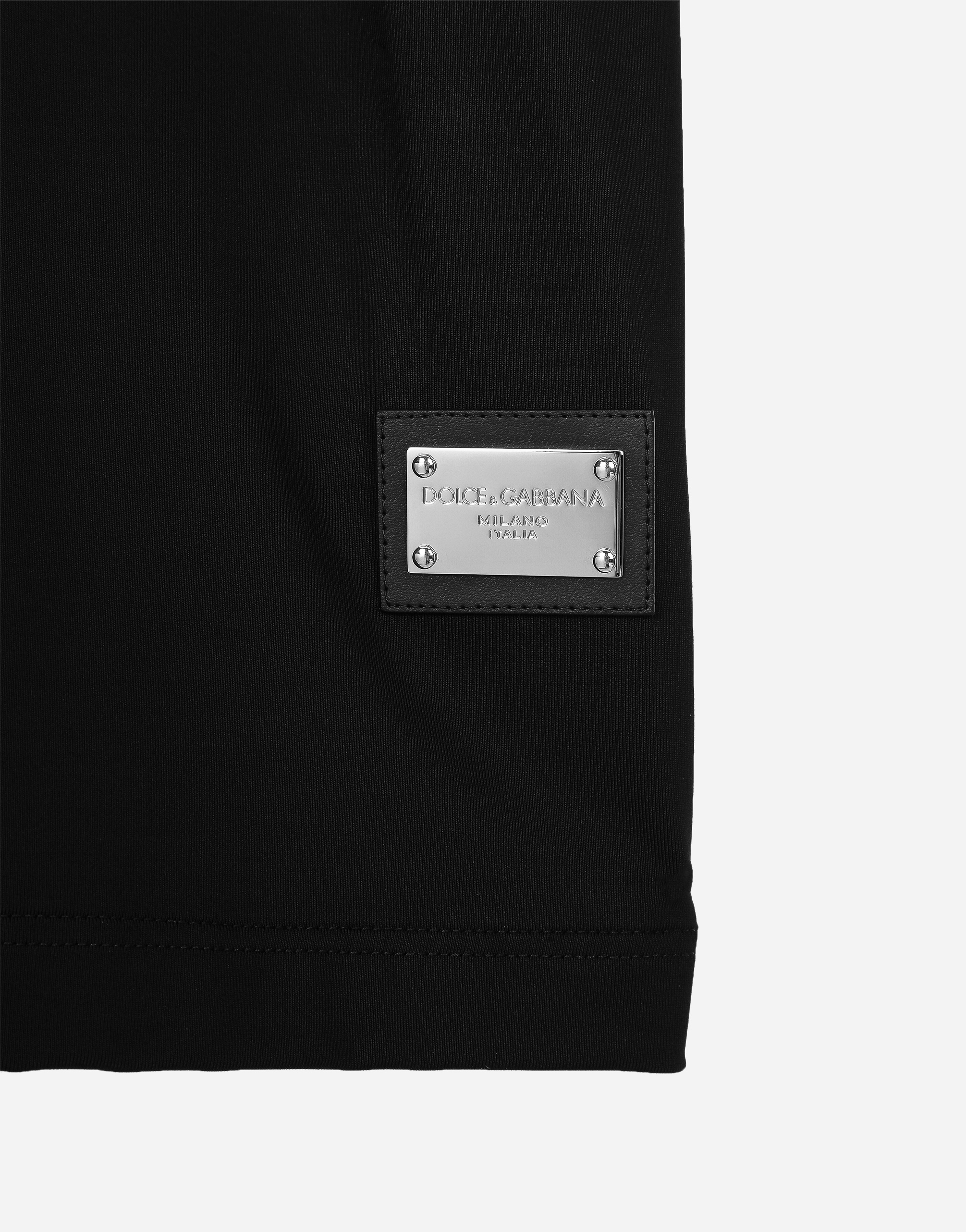 DOLCE & GABBANA ASYMMETRICAL TOP WITH CUT-OUT