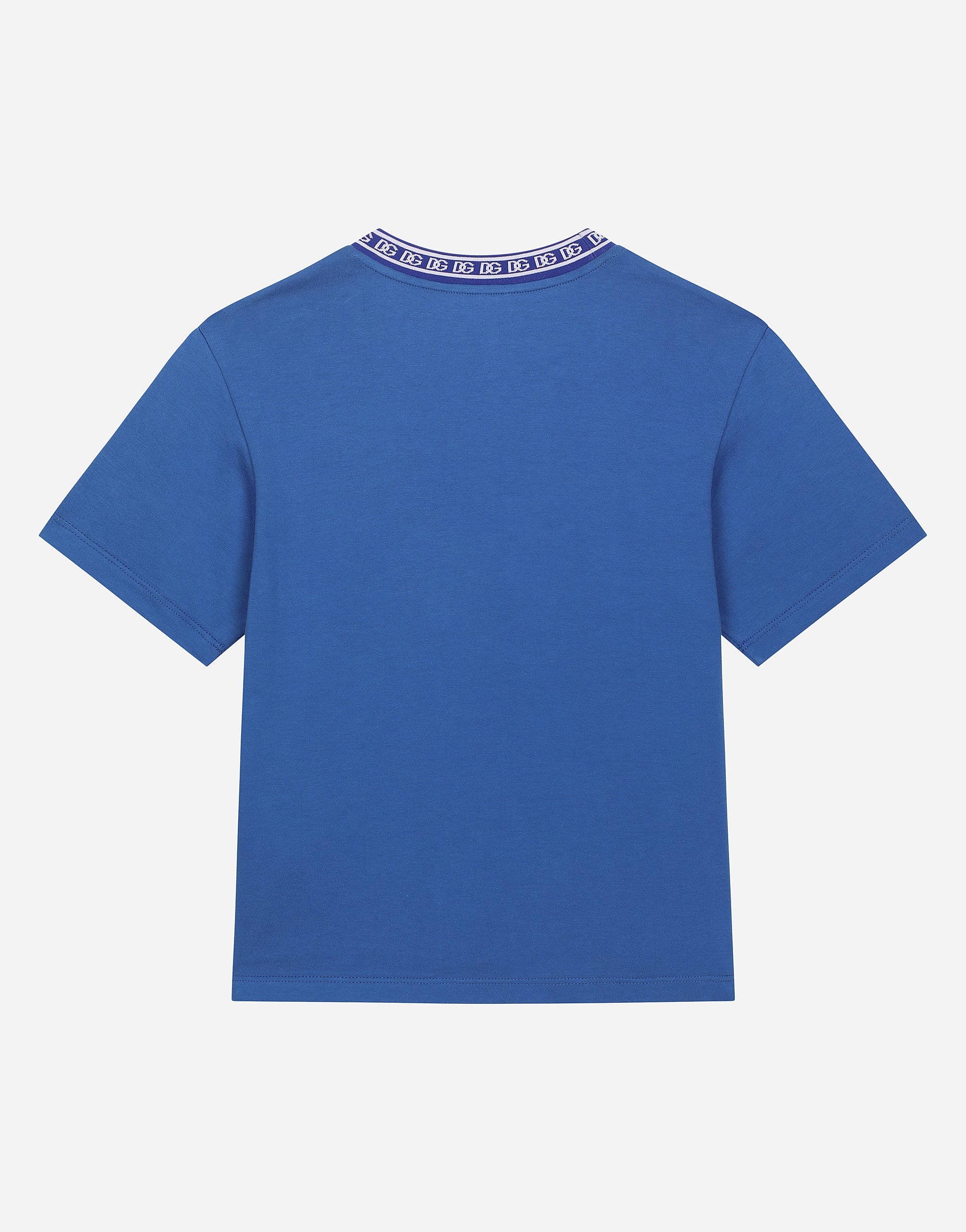 Shop Dolce & Gabbana T-shirt Manica Corta In Blue