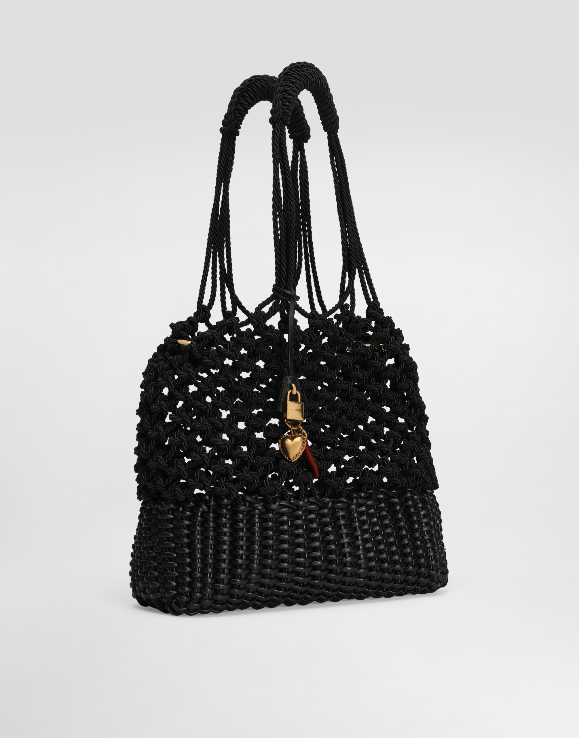 Dolce & Gabbana Carla Shopper In Black