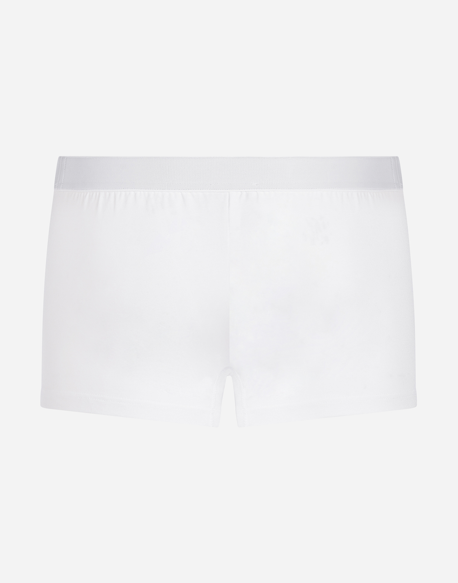  Dolce & Gabbana Boxershorts Regular Jersey Bi-elastisch Mit Wappen - Mann Unterwäsche Und Loungewear Wei� Baumwolle 7 