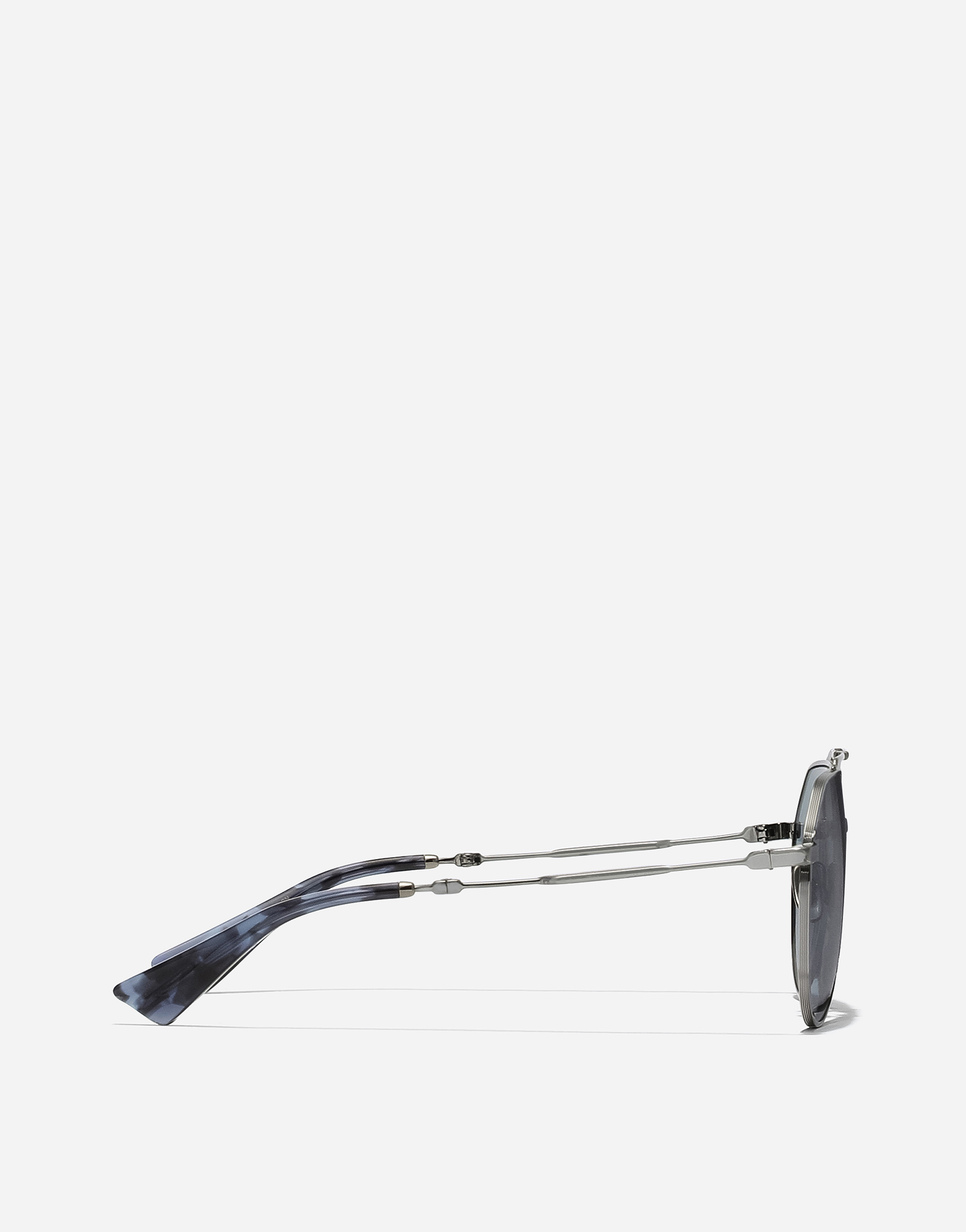 Shop Dolce & Gabbana نظارة شمسية Stefano In Gunmetal