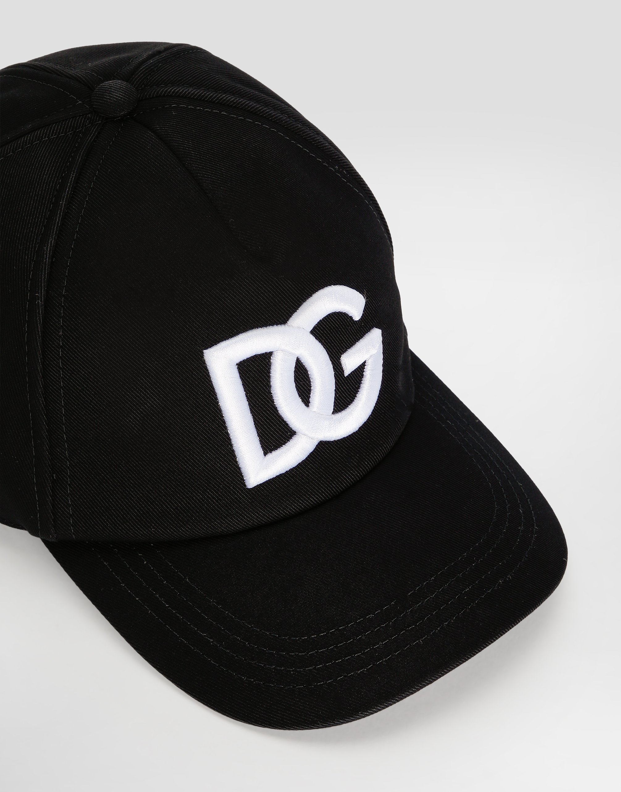 Cotton baseball cap with DG embroidery