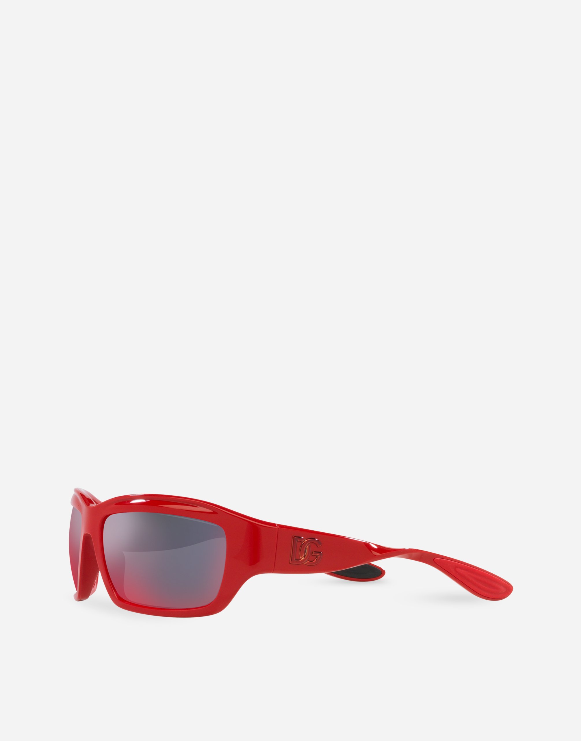 Shop Dolce & Gabbana Dg Toy Sunglasses In Red