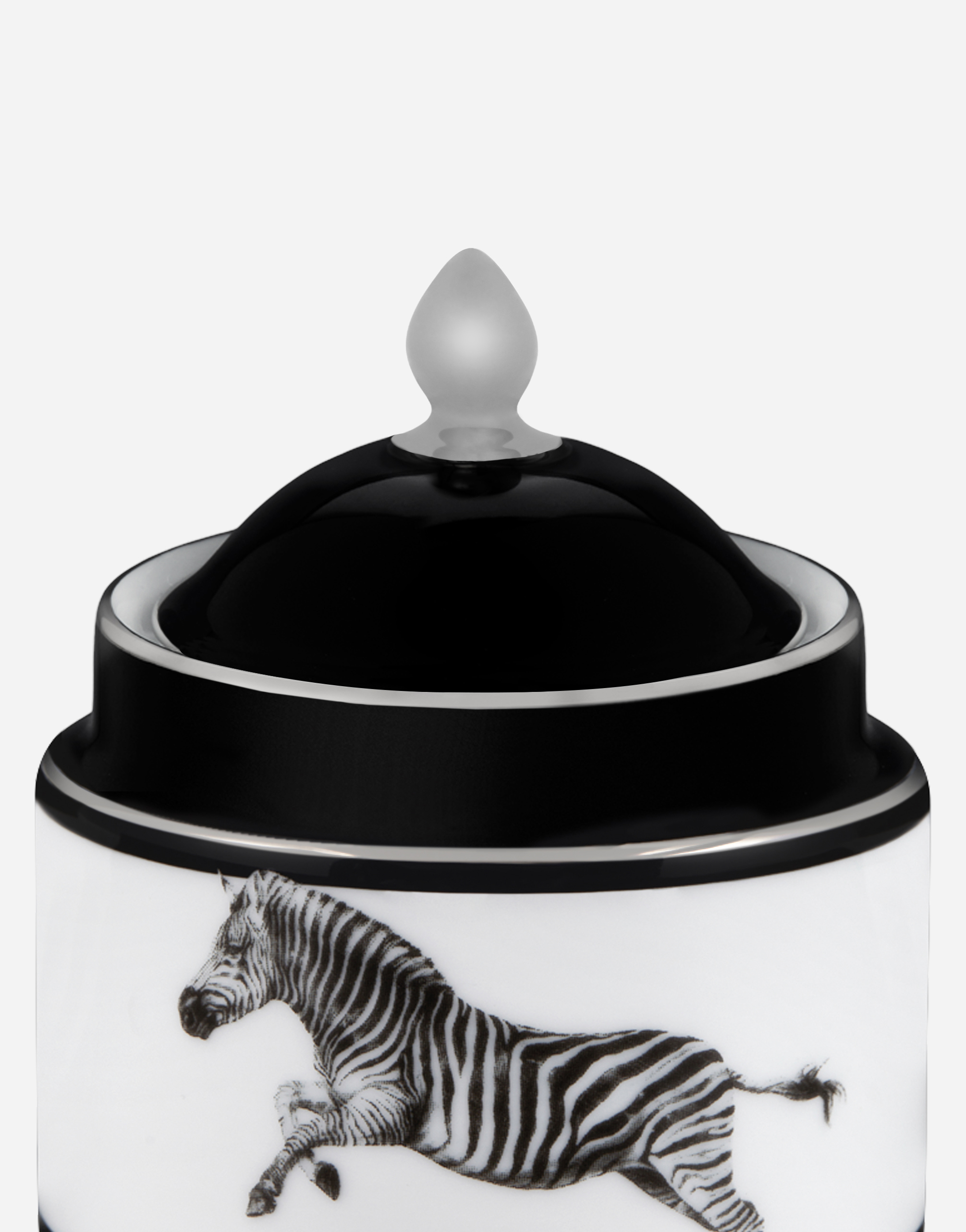 Dolce & Gabbana Porcelain Sugar Bowl In Multicolor