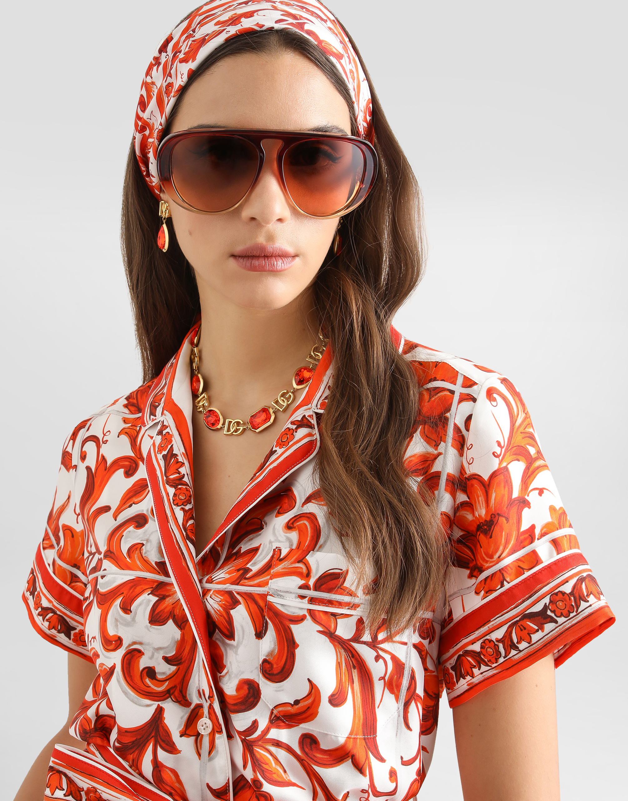 Dolce & Gabbana Camicia In Multi