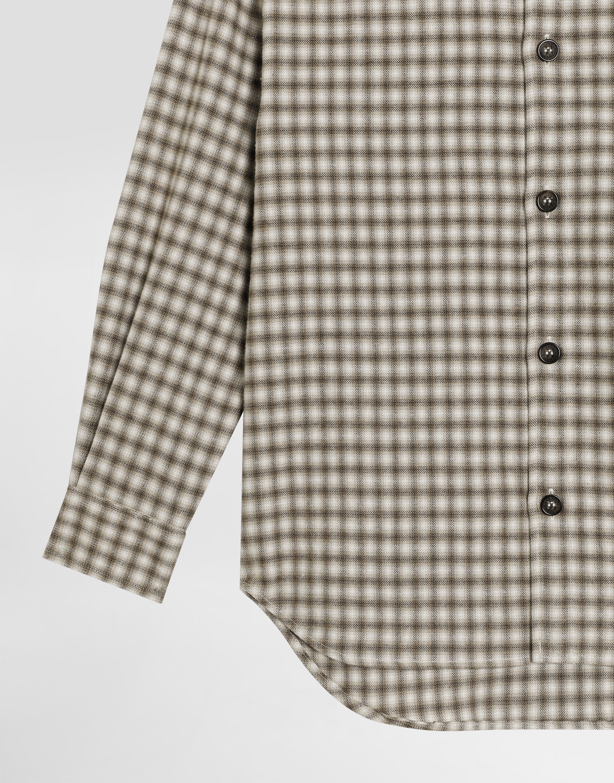 Checked cotton shirt