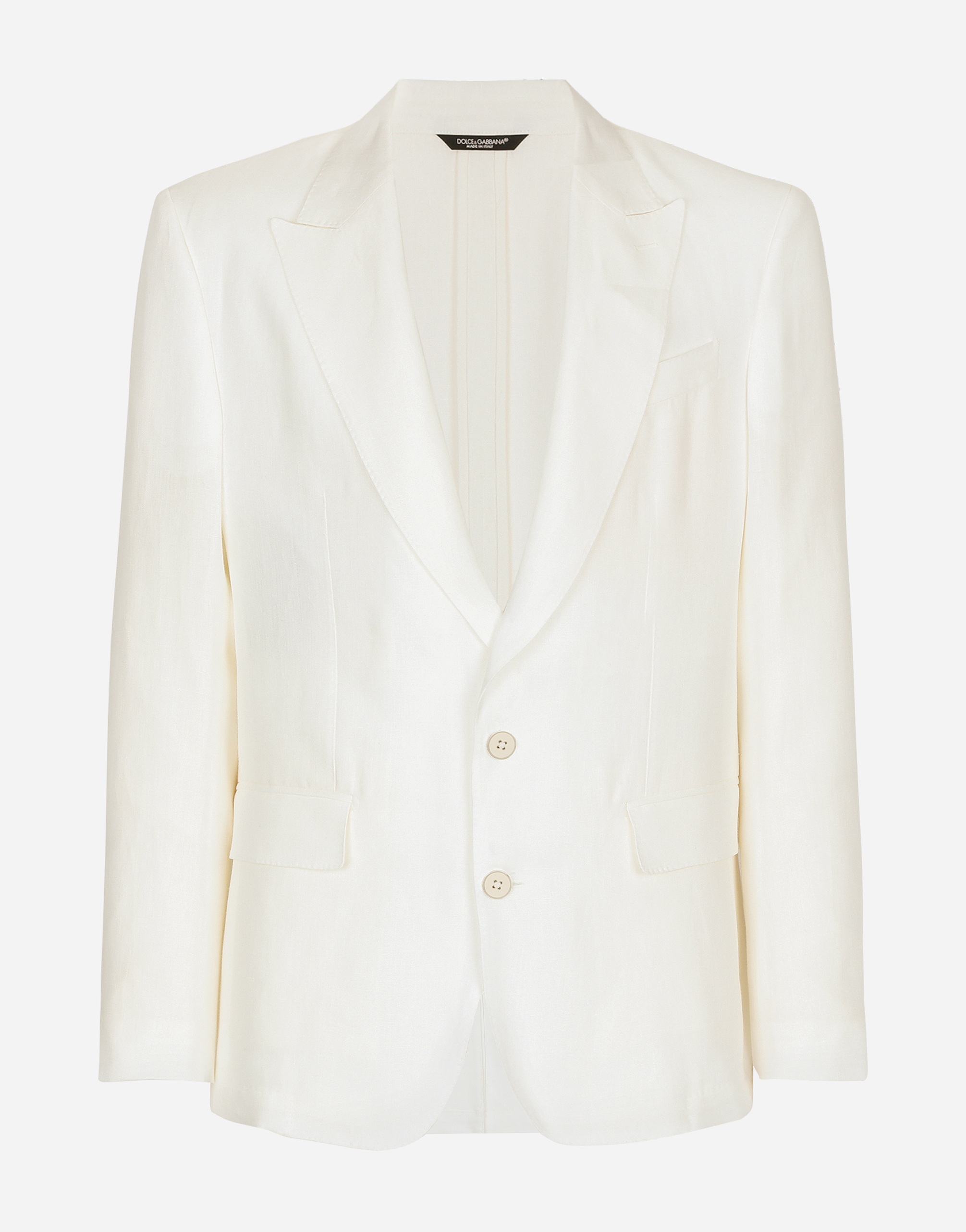 【関税＆送料込み】Dolce & Gabbana Dolce Single-Breasted Ja Long single-breasted wool cady Dolce-fit jacket in Black for