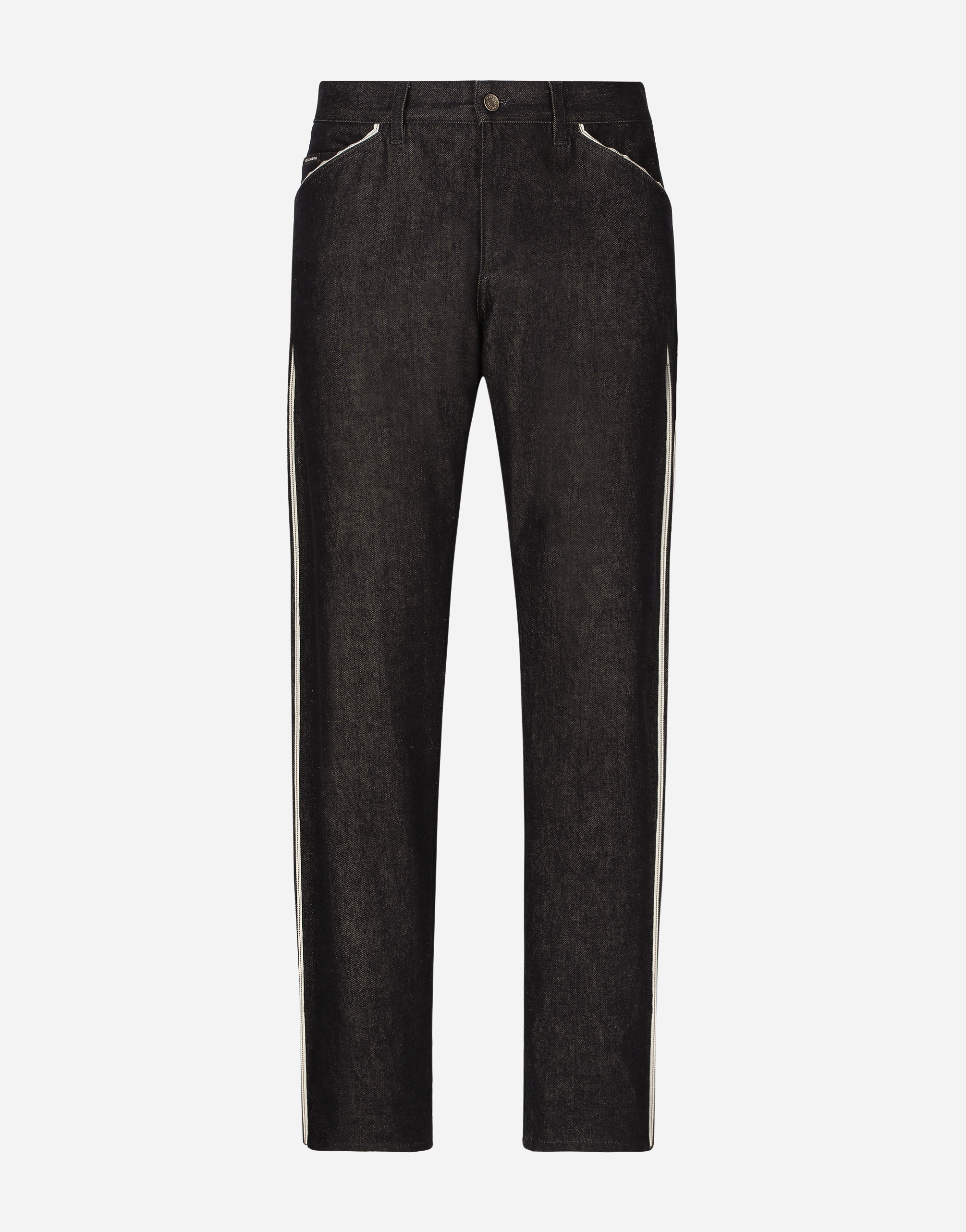 Dolce & Gabbana Blue Selvedge Denim Jeans - Man Denim Multi-colored