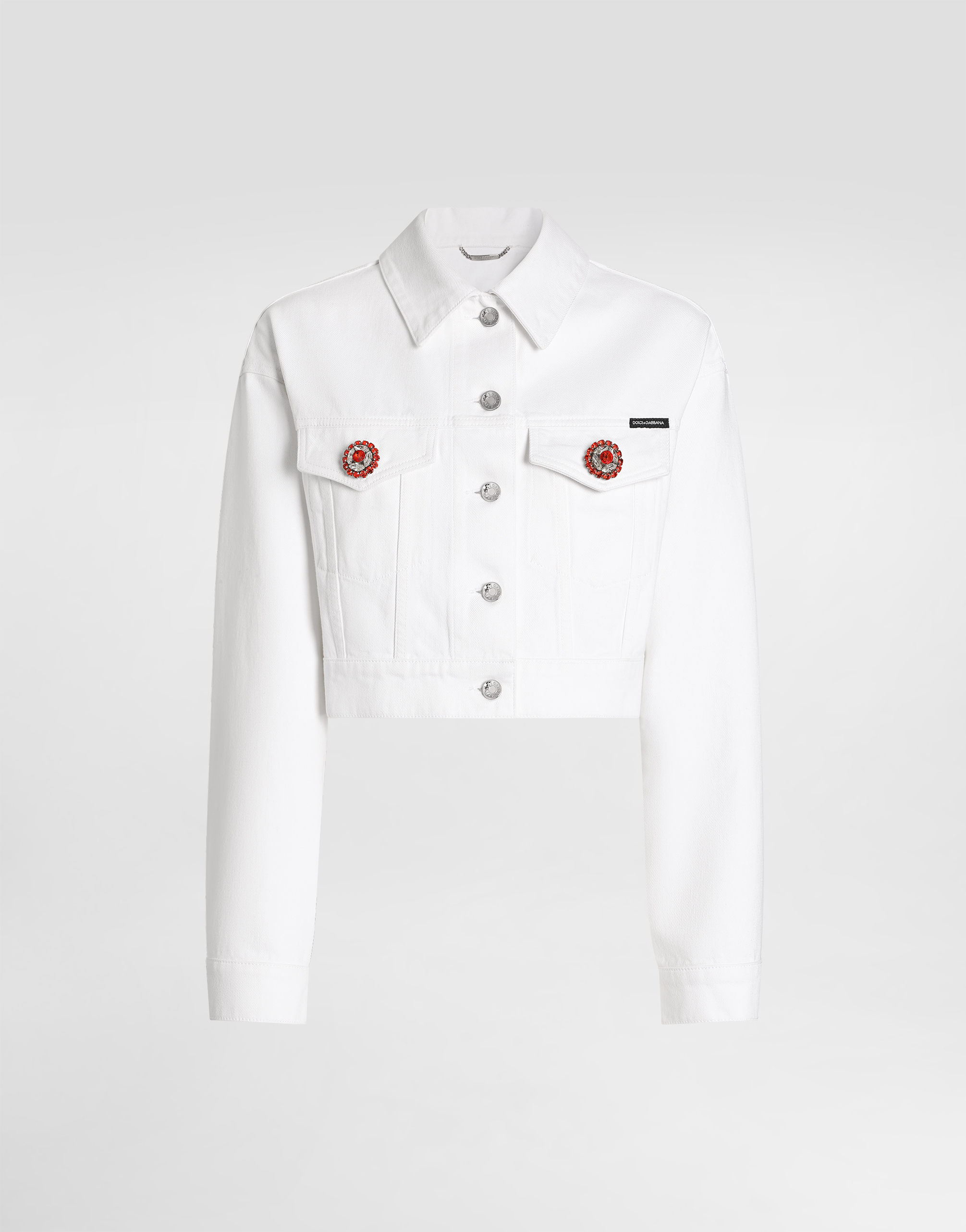 Dolce & Gabbana Denim Jacket In White