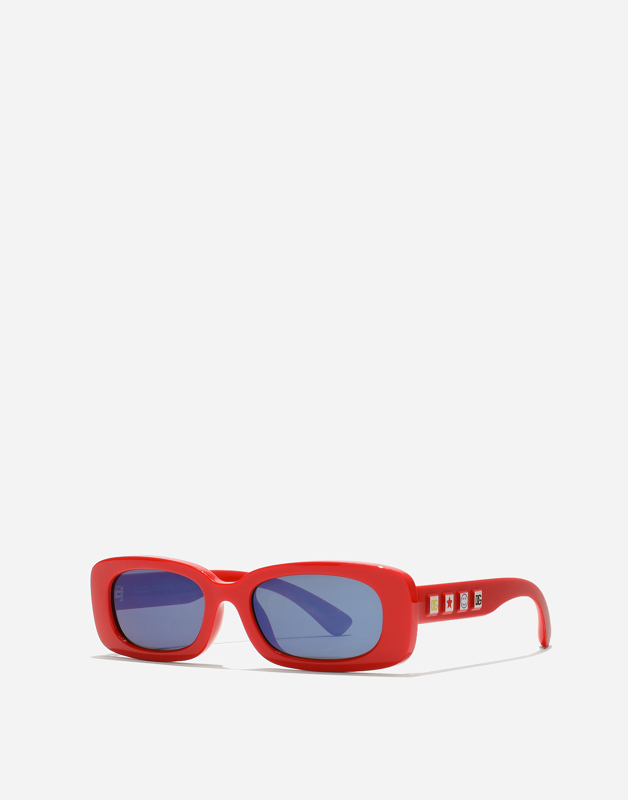 Dolce & Gabbana Dg Charms Sunglasses In Red
