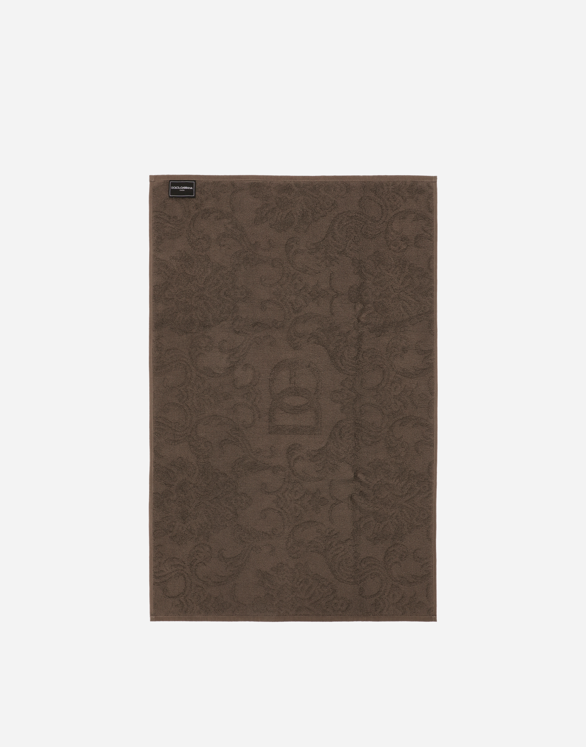 Dolce & Gabbana Cotton Terry Bath Mat In Multicolor