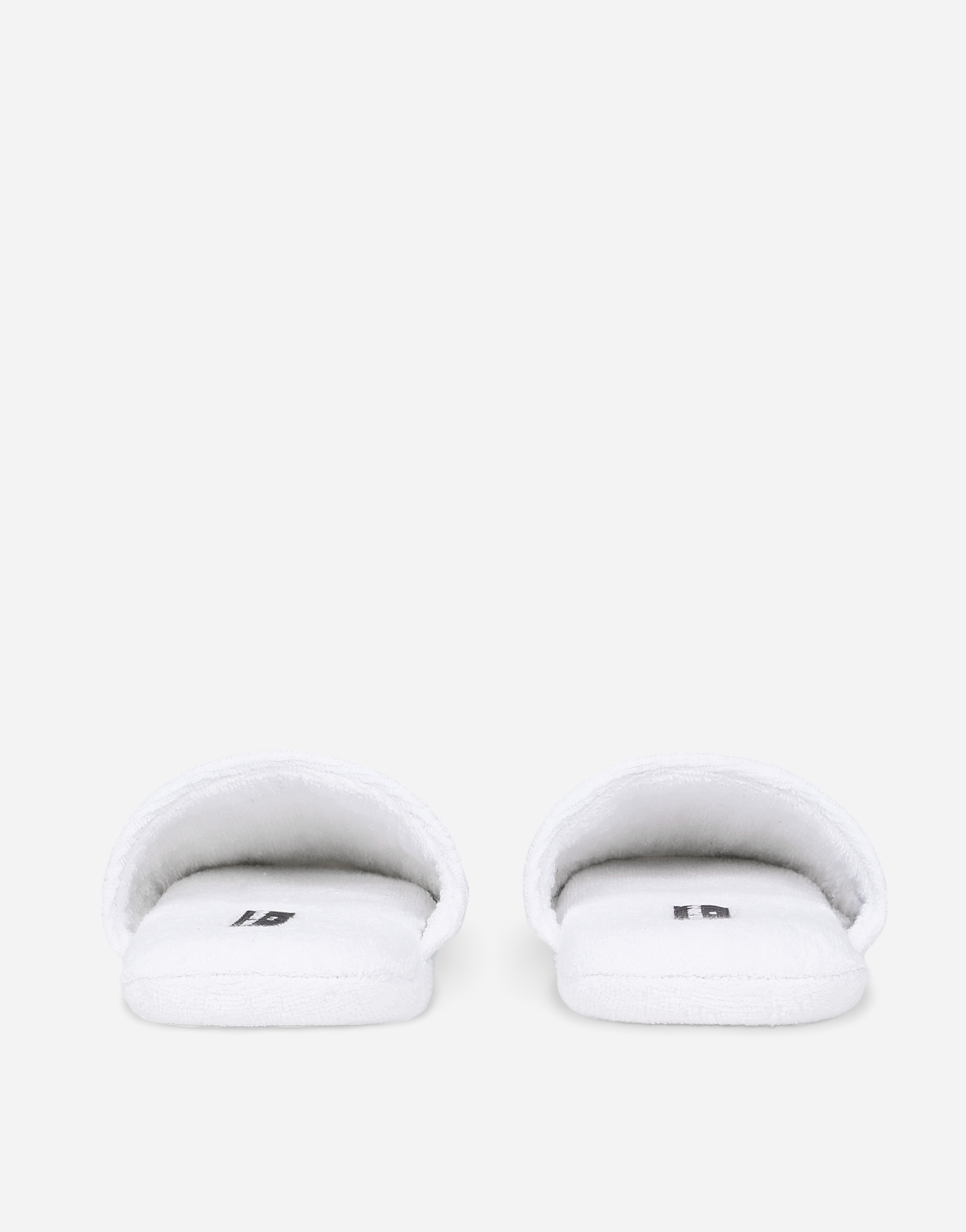 Dolce & Gabbana Mediterraneo-print Slippers In Green