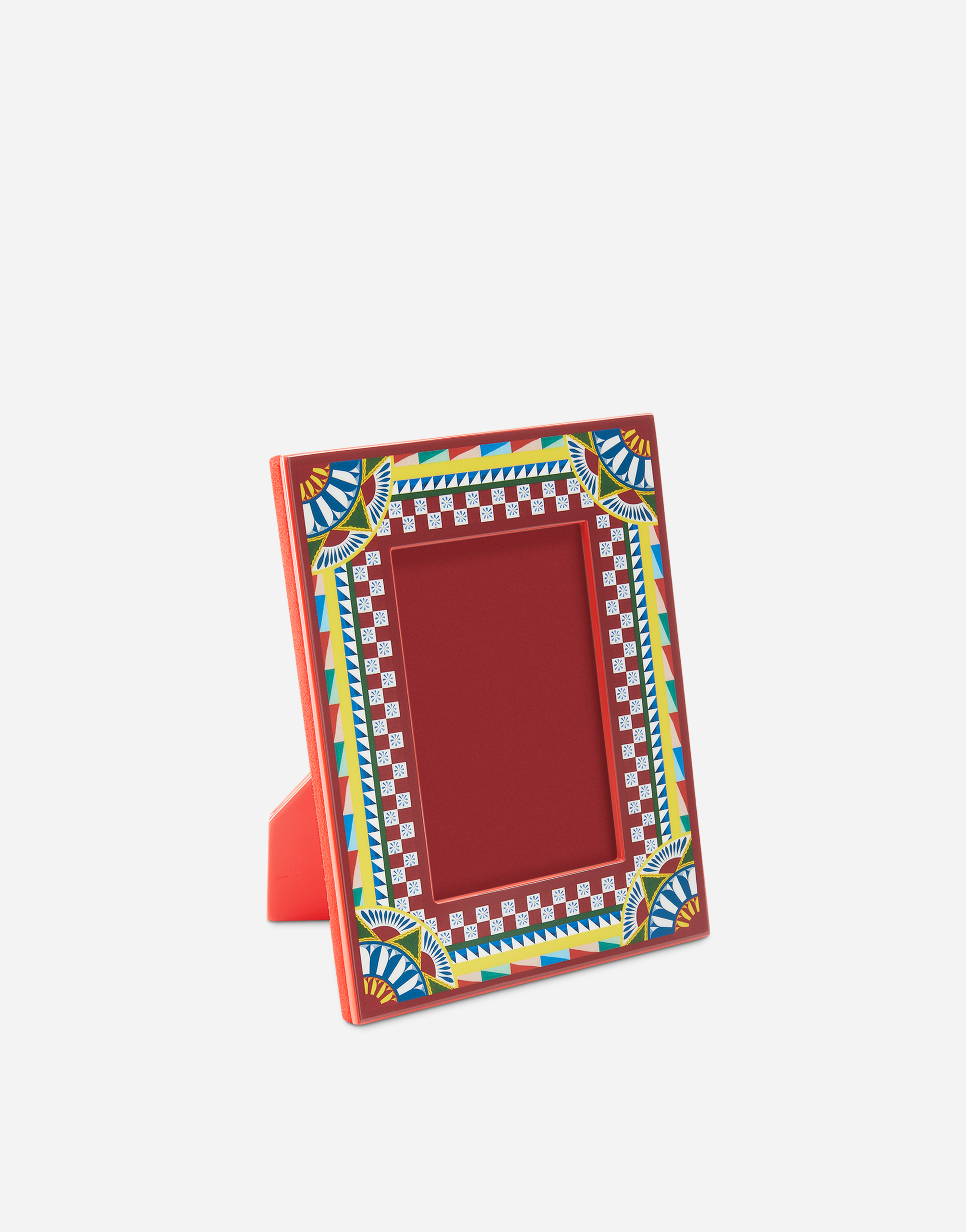Dolce & Gabbana Lacquered Wood Frame In Multicolor