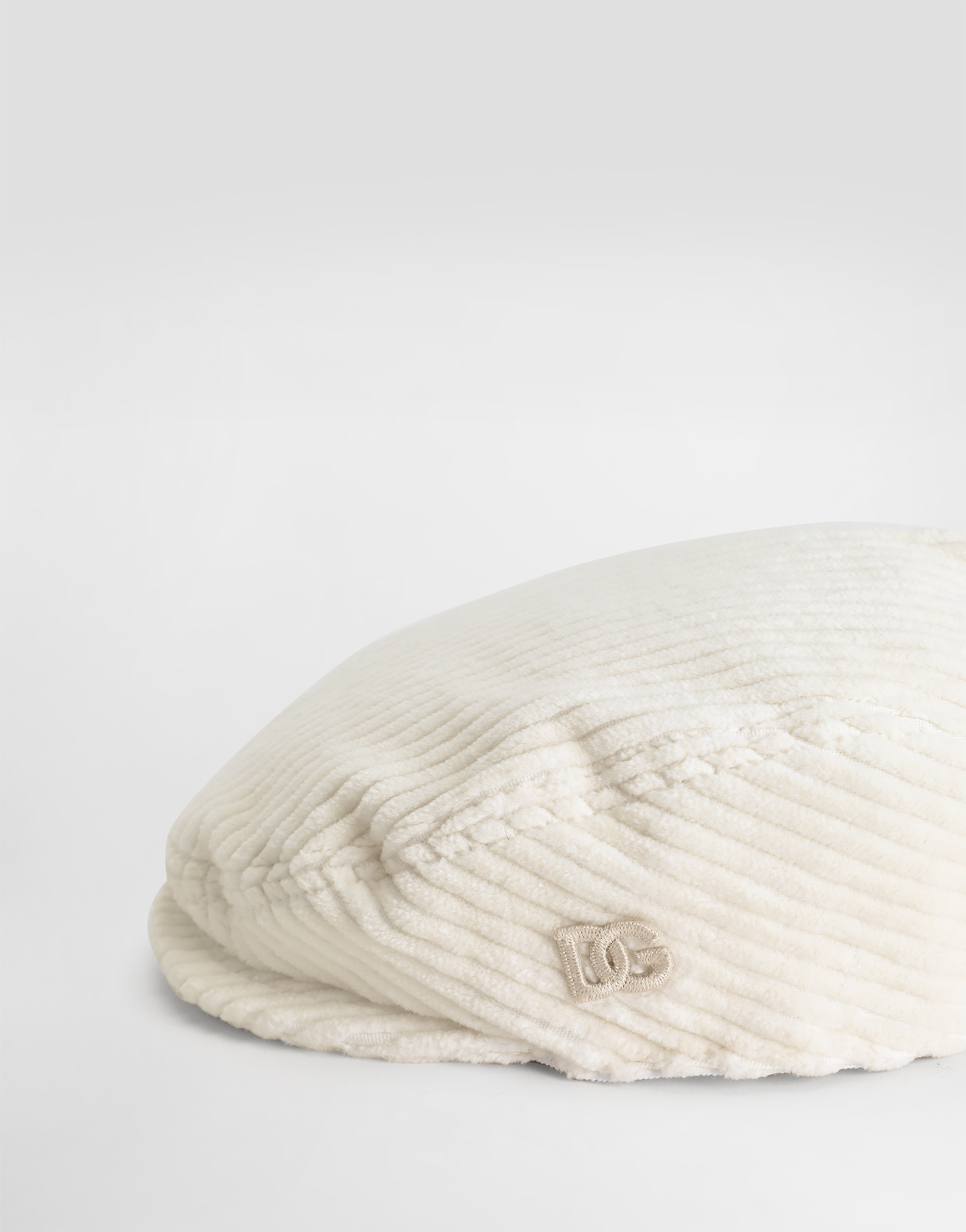 Dolce & Gabbana Stretch Corduroy Flat Cap - Mann Accessoires Und Baby Carrier Wei� I 