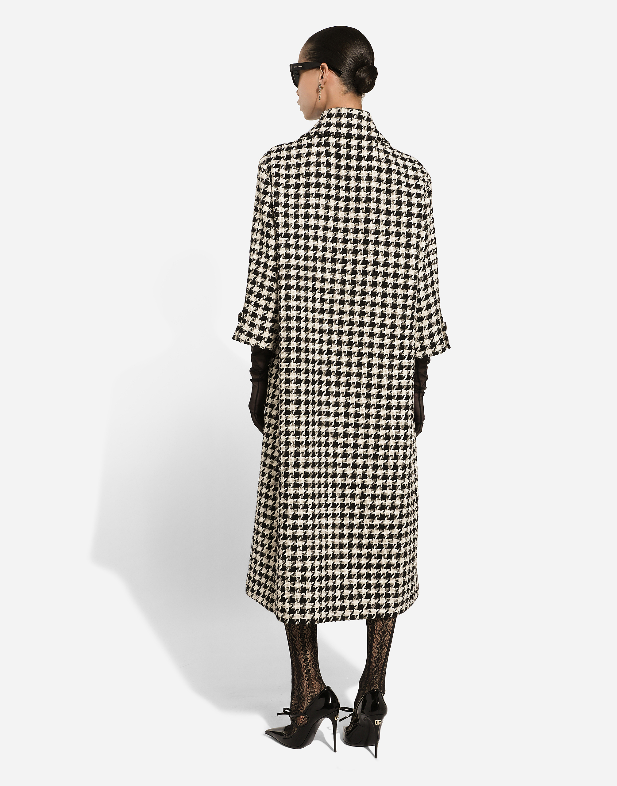 Dolce & Gabbana Single-breasted Coat In マルチカラー