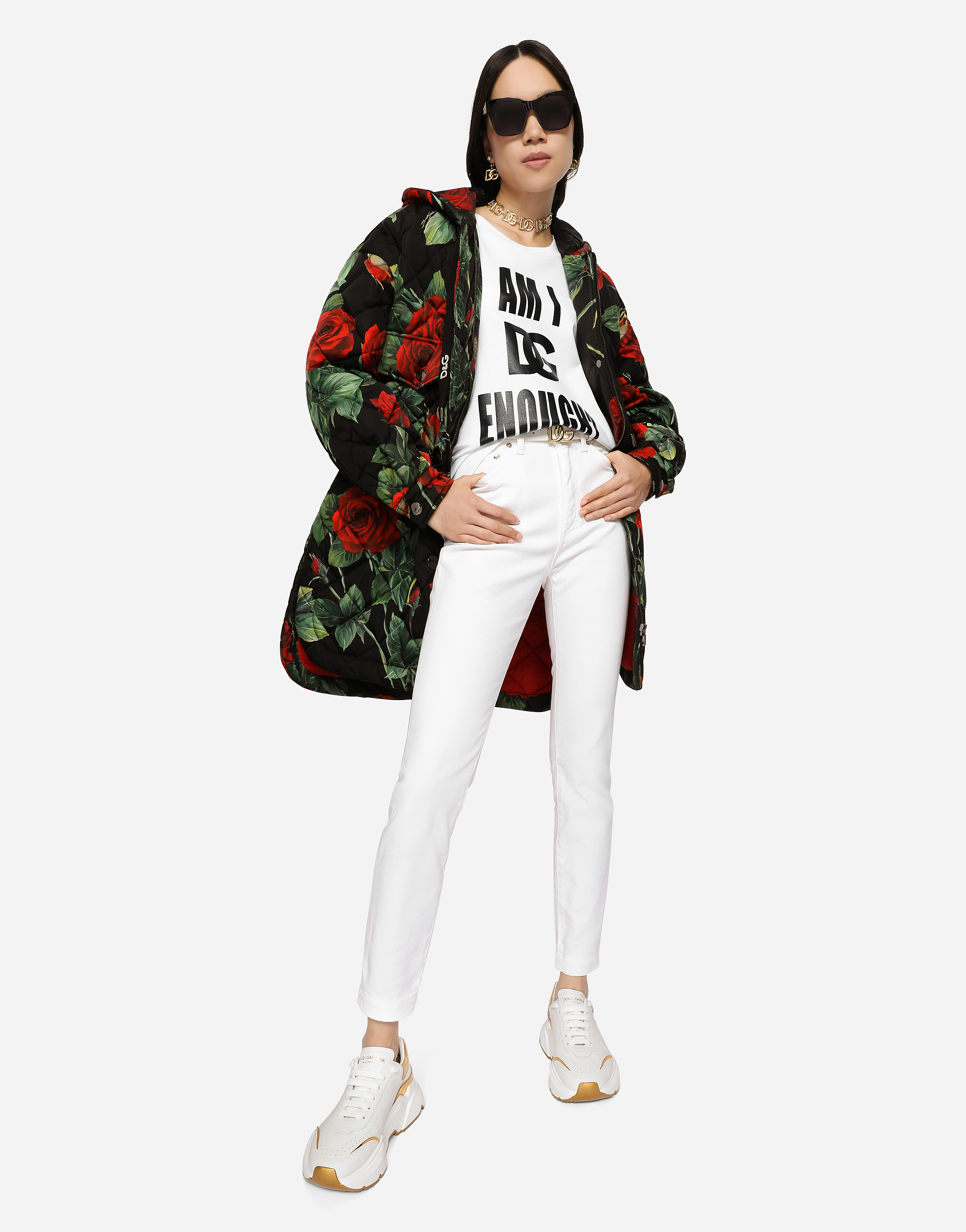 Dolce & Gabbana Mujer Blanco Vaqueros Audrey De Denim - Denim Algod�N Talla 48