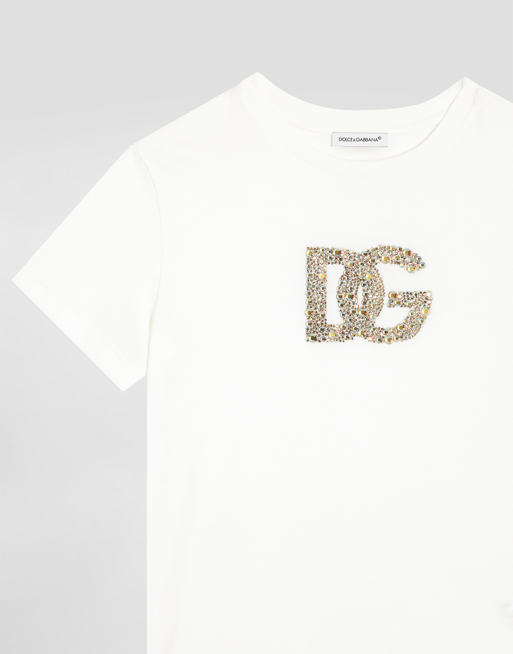 Dolce & Gabbana T-shirt Kids Color White In White