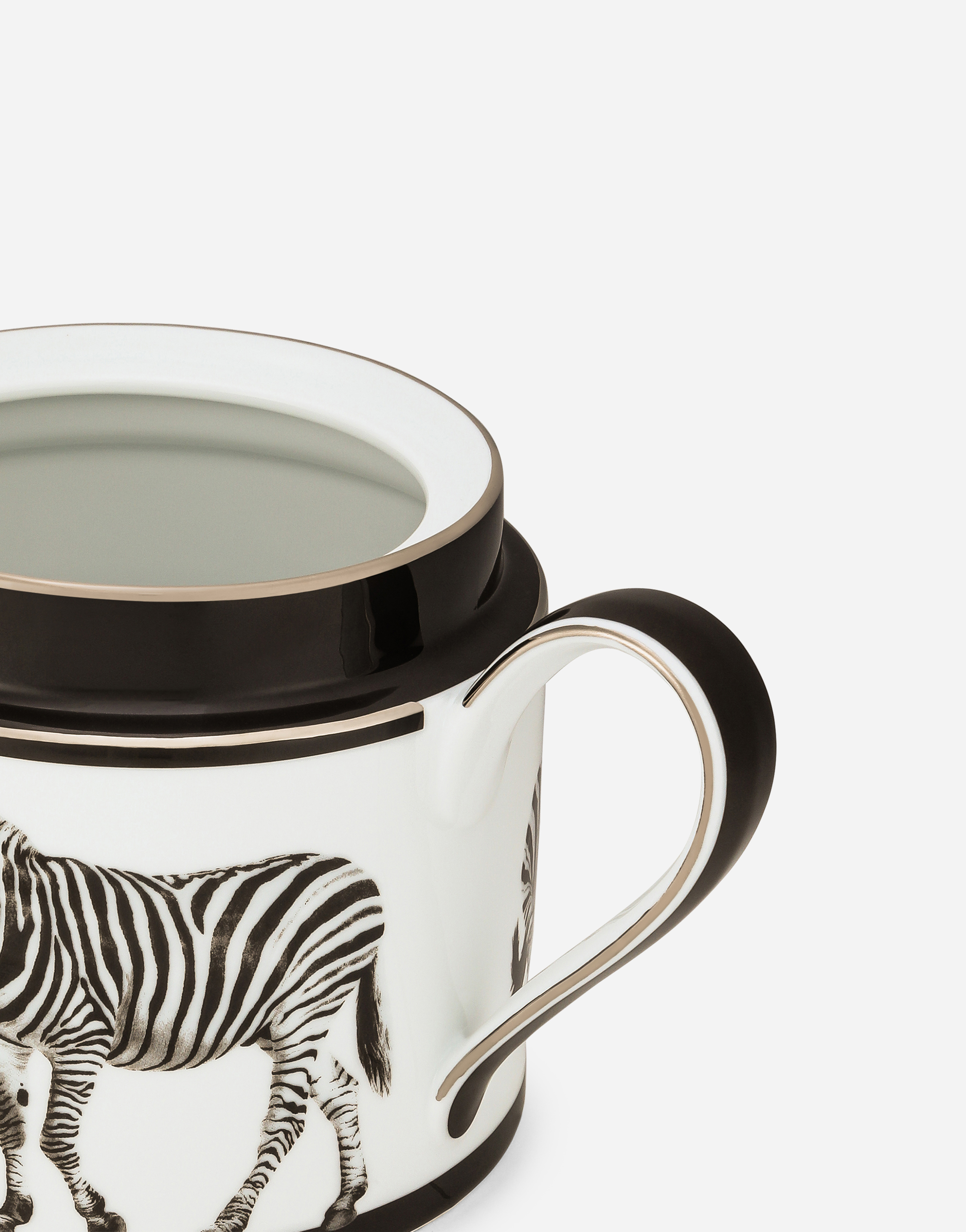 Dolce & Gabbana Porcelain Teapot In Multicolor