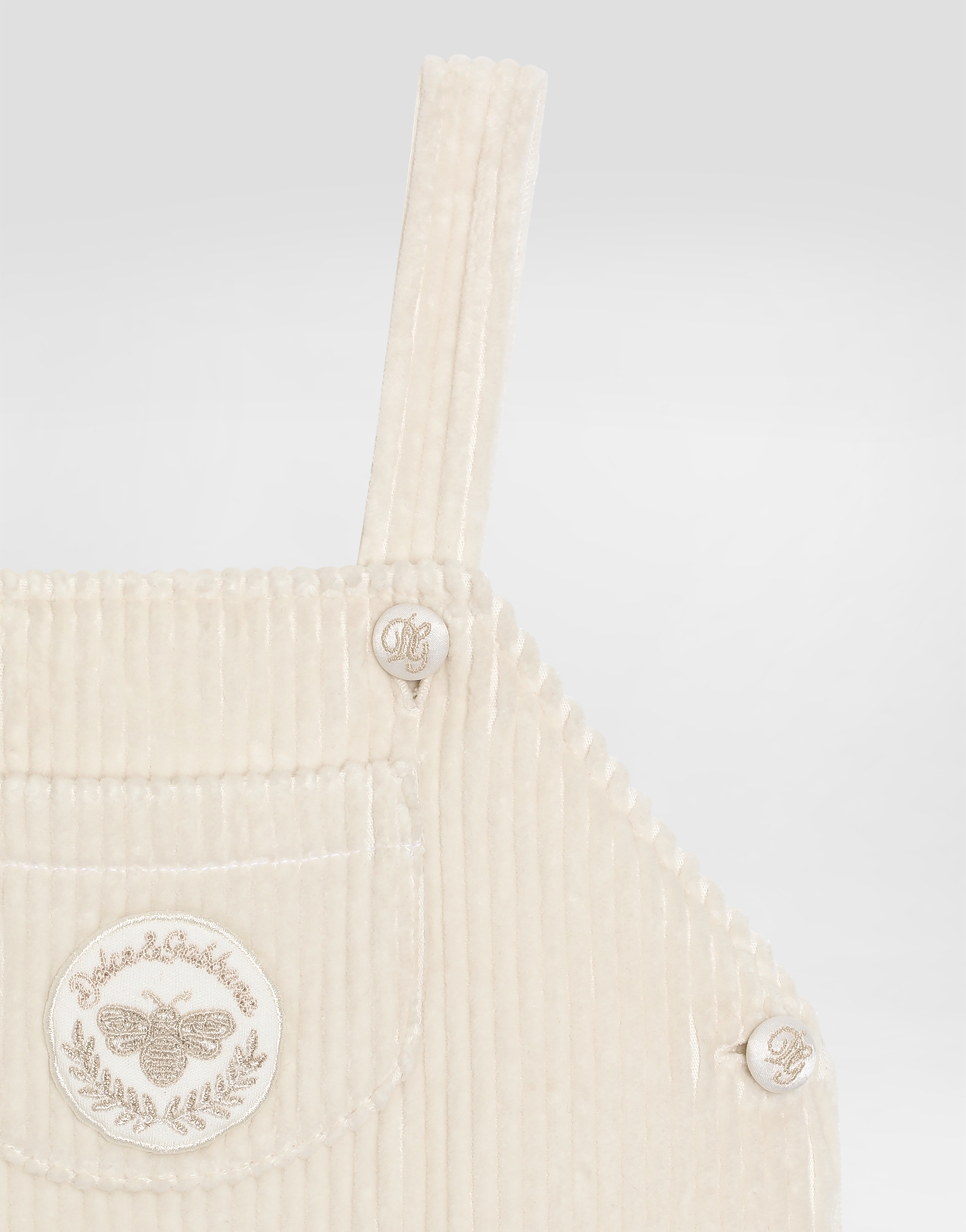 Kit interlock and velvet with DG lurex embroidery