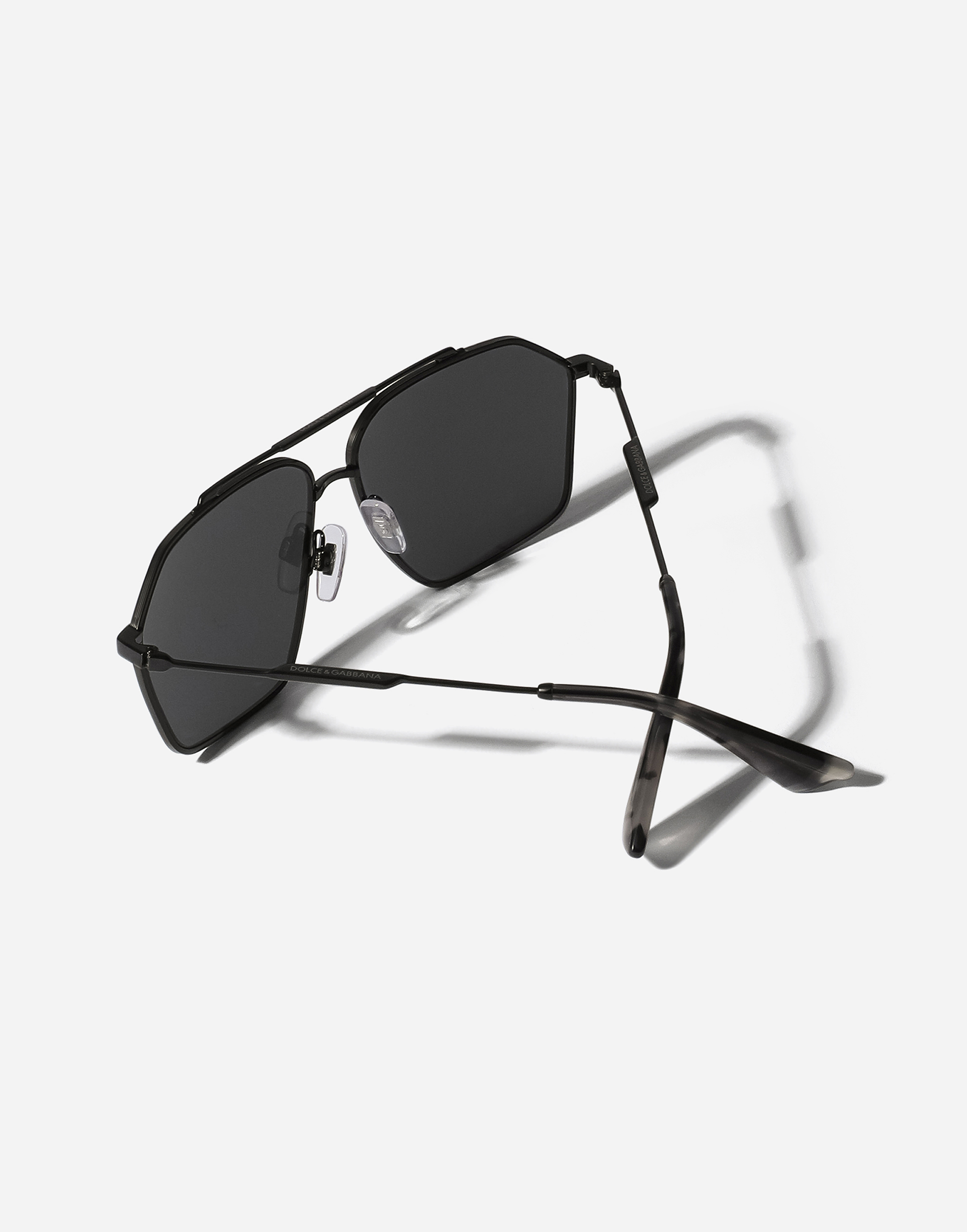 Shop Dolce & Gabbana نظارة شمسية Stefano In Black