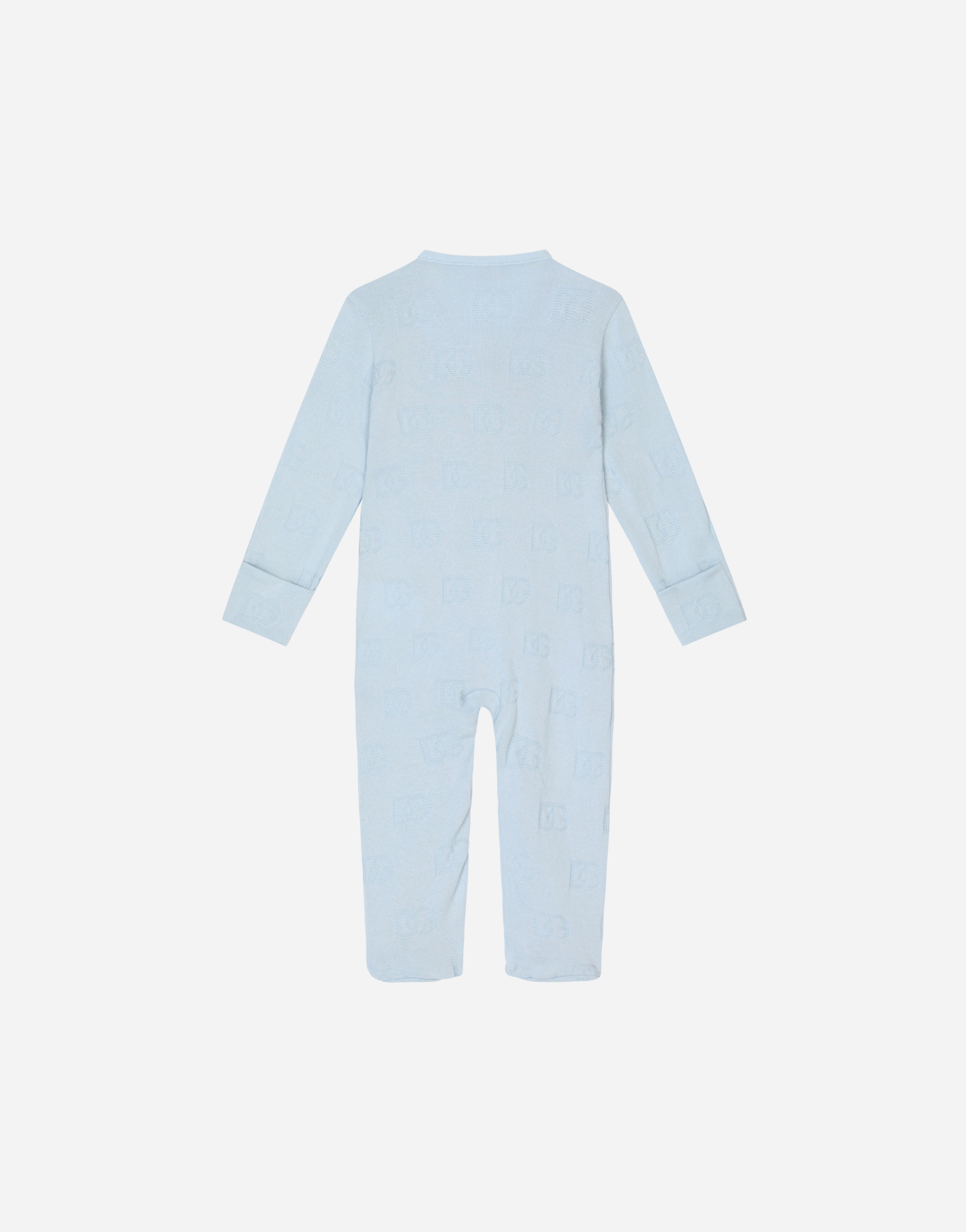  Dolce & Gabbana 2-piece Gift Set With Jacquard Dg Logo - Man Gift Sets And Babygrows Gray 18/24 Months 