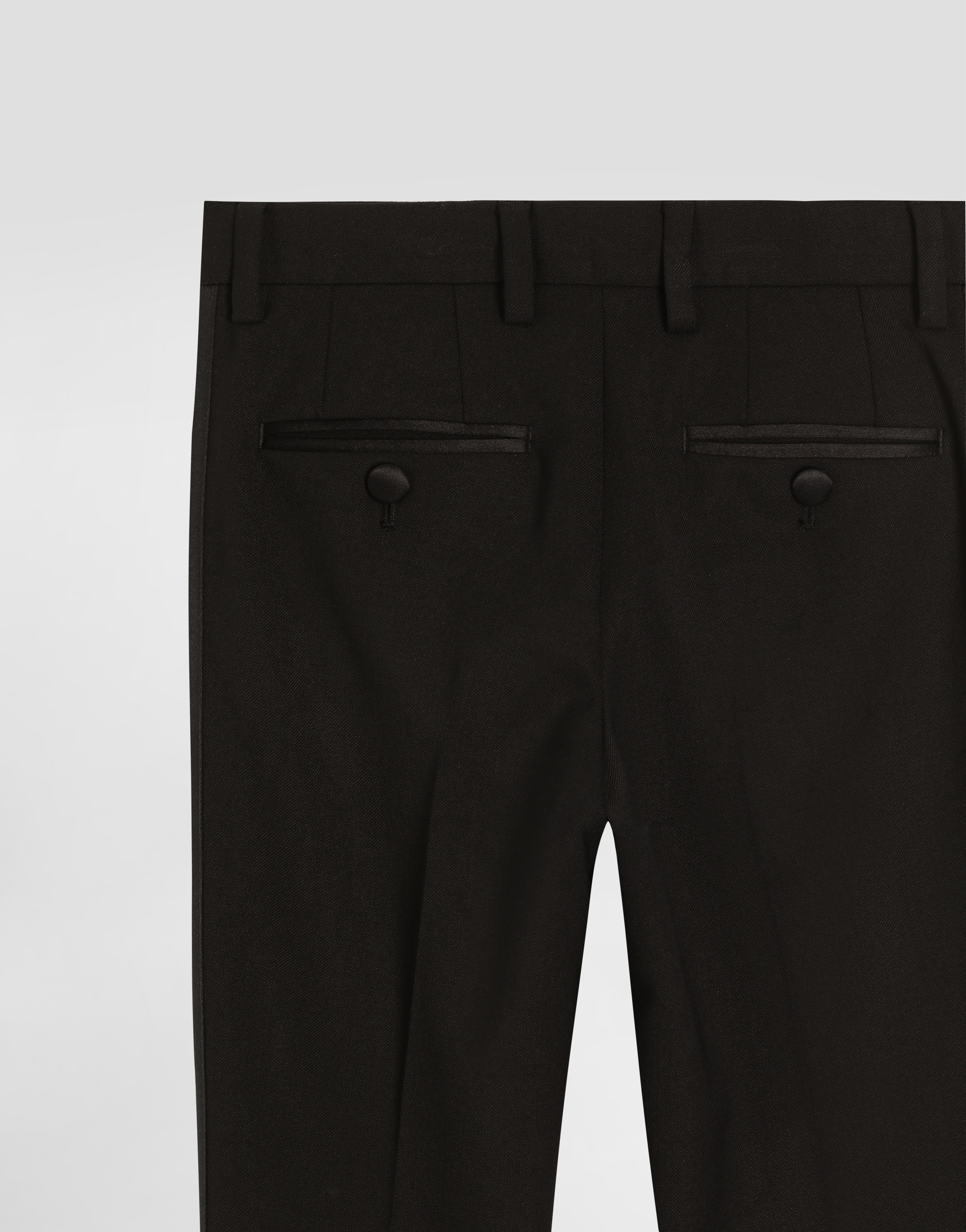 Tuxedo trousers stretch fabric