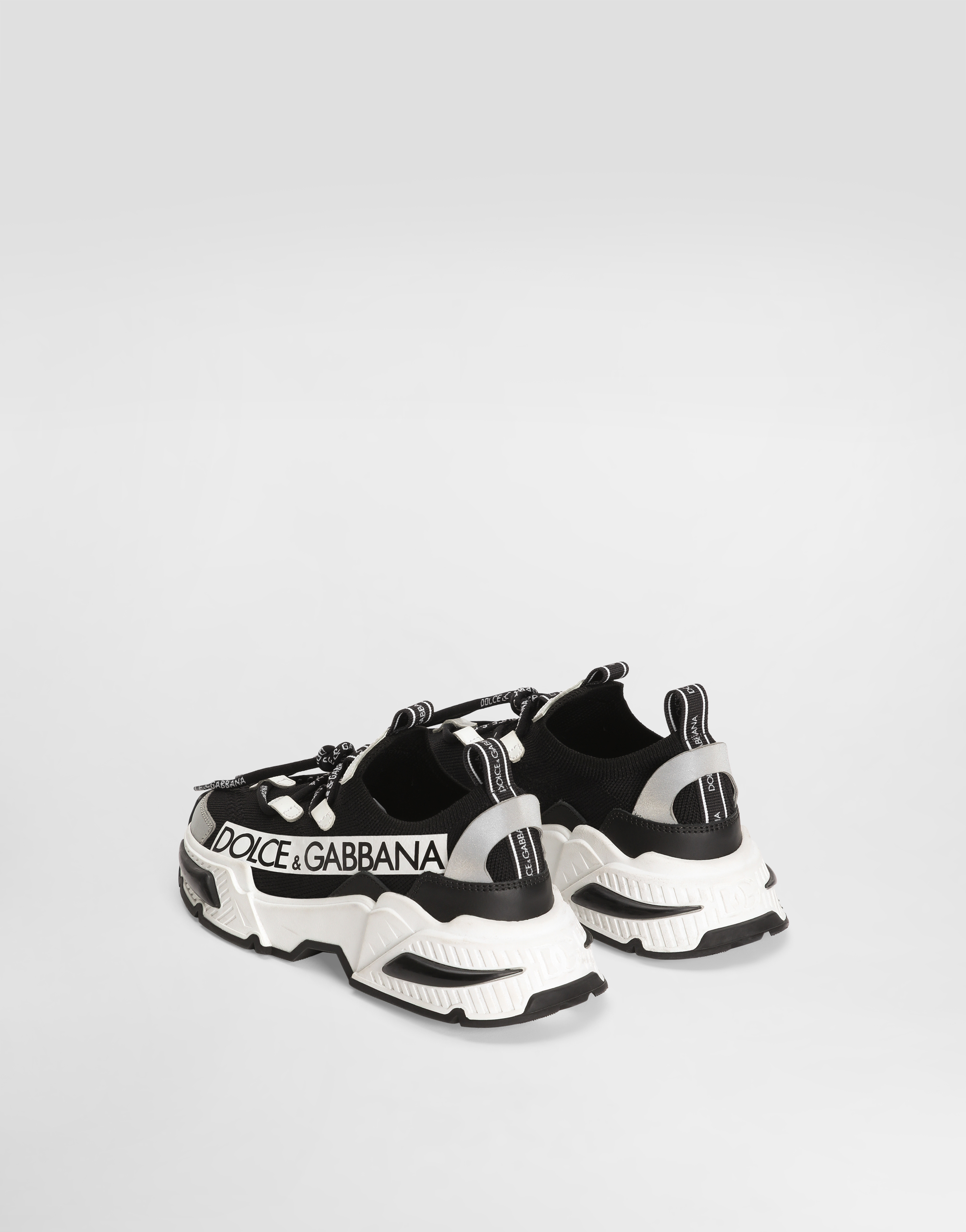  Dolce & Gabbana Sneakers Airmaster En Fine Maille Avec Logo - Homme Chaussures (27-40) Multicolore 38 