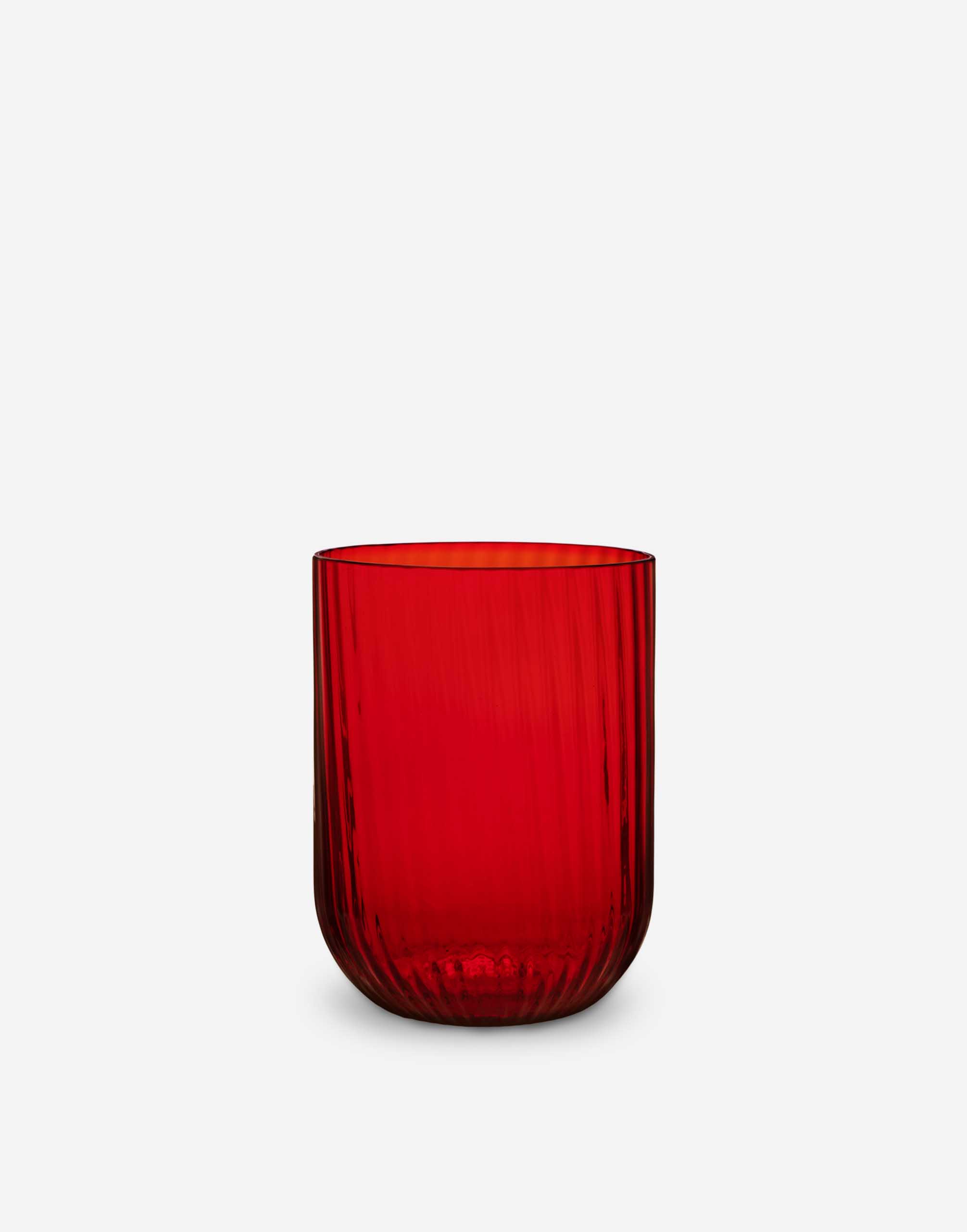 Dolce & Gabbana Hand-blown Murano Beverage Glasses Set 2 In Multicolor