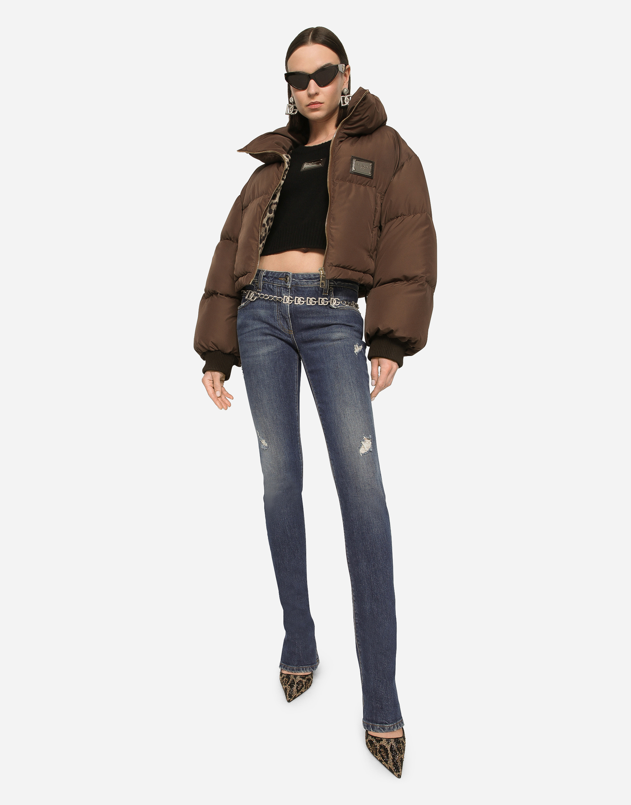 DOLCE & GABBANA BELL-BOTTOM JEANS