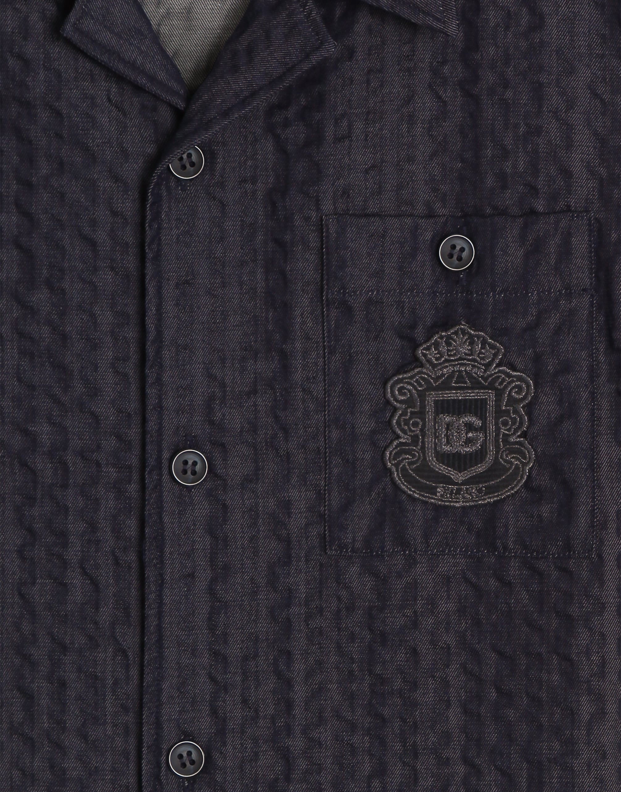 Dolce & Gabbana Denim Shirt In Blue