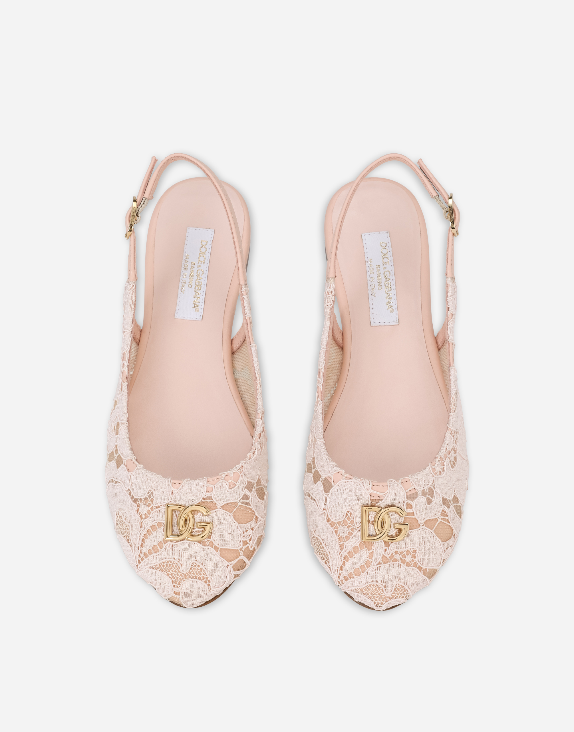 Dolce & Gabbana Slingback In Neutral