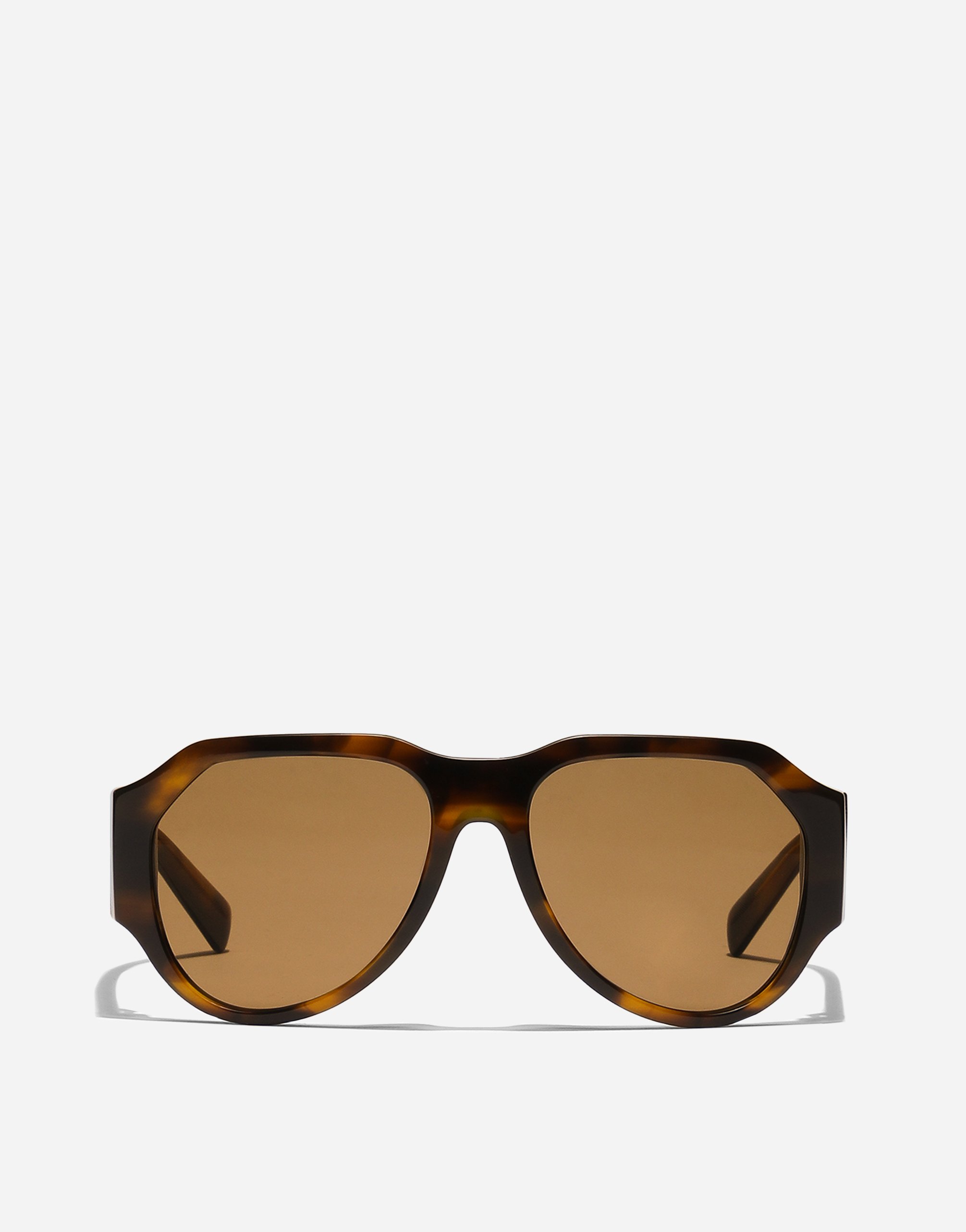 Dolce & Gabbana Dna Sunglasses - Man New Arrivals Striped Brown Onesize