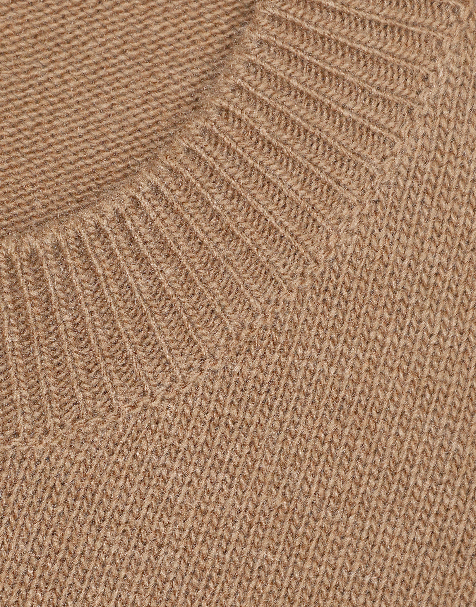 DOLCE & GABBANA CROPPED WOOL SWEATER WITH DG INLAY