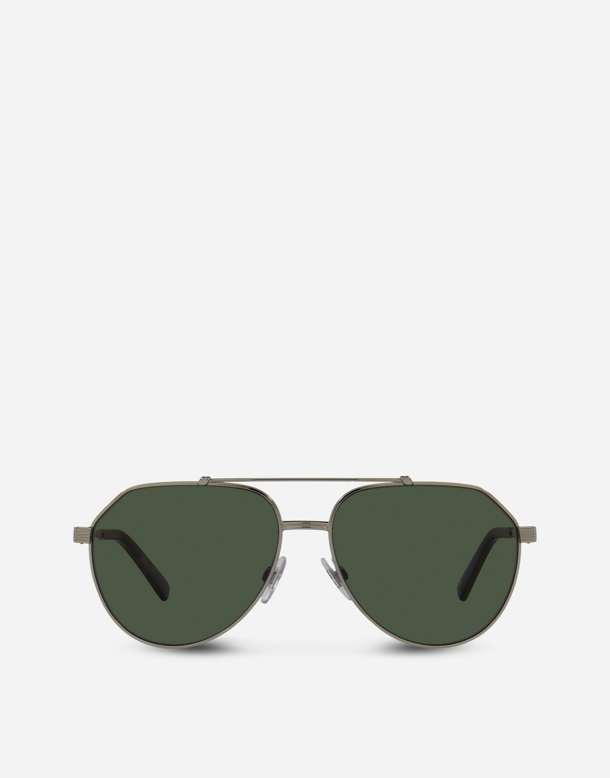 Dolce & Gabbana Gros Grain Sunglasses In Bronze