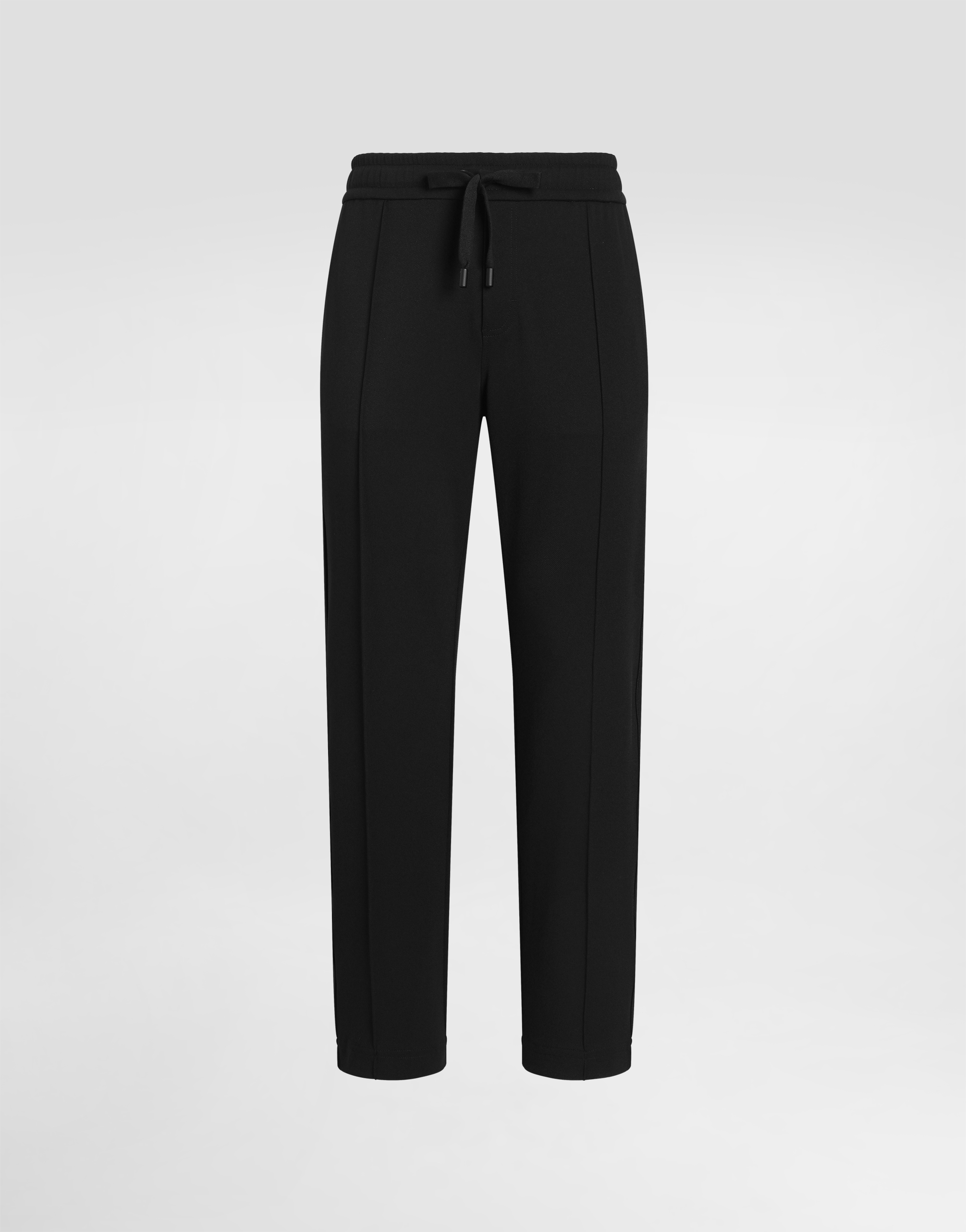 Technical jersey trousers in Black for Men | Dolce&Gabbana® US