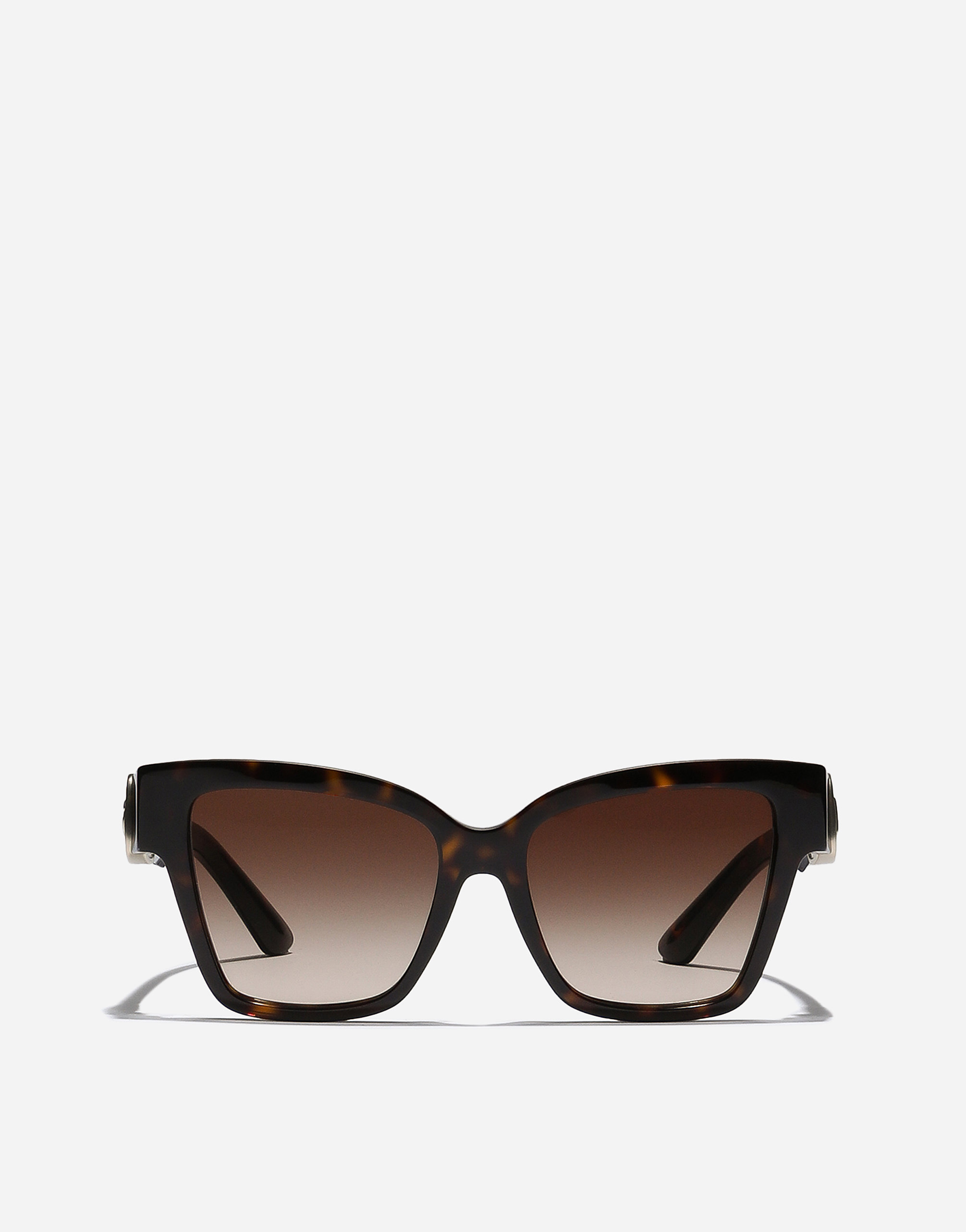 Dolce & Gabbana Dg Precious Sunglasses - Woman Sunglasses Brown Onesize