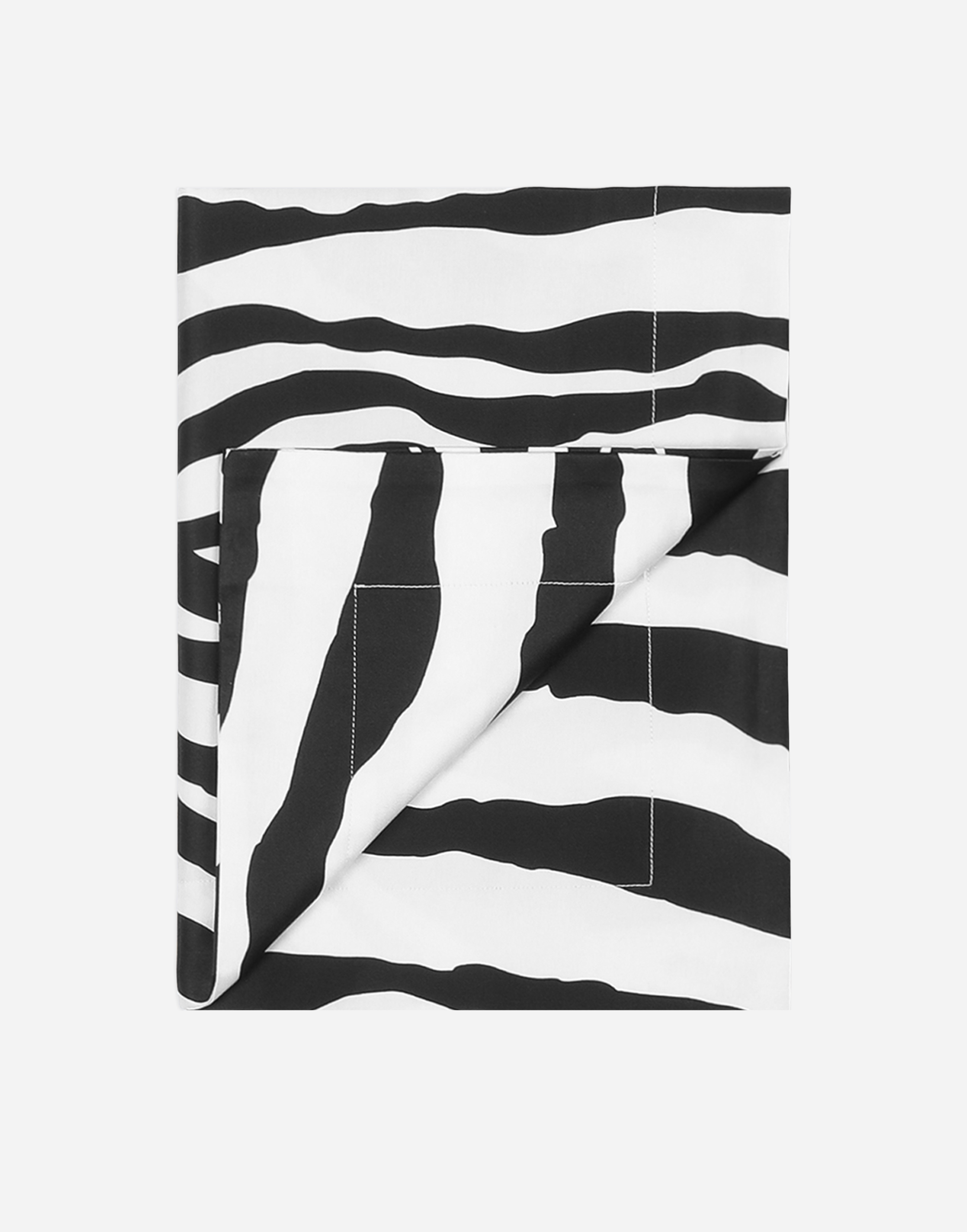 Dolce & Gabbana Set 2 Cotton Sateen Pillowcases In Multi