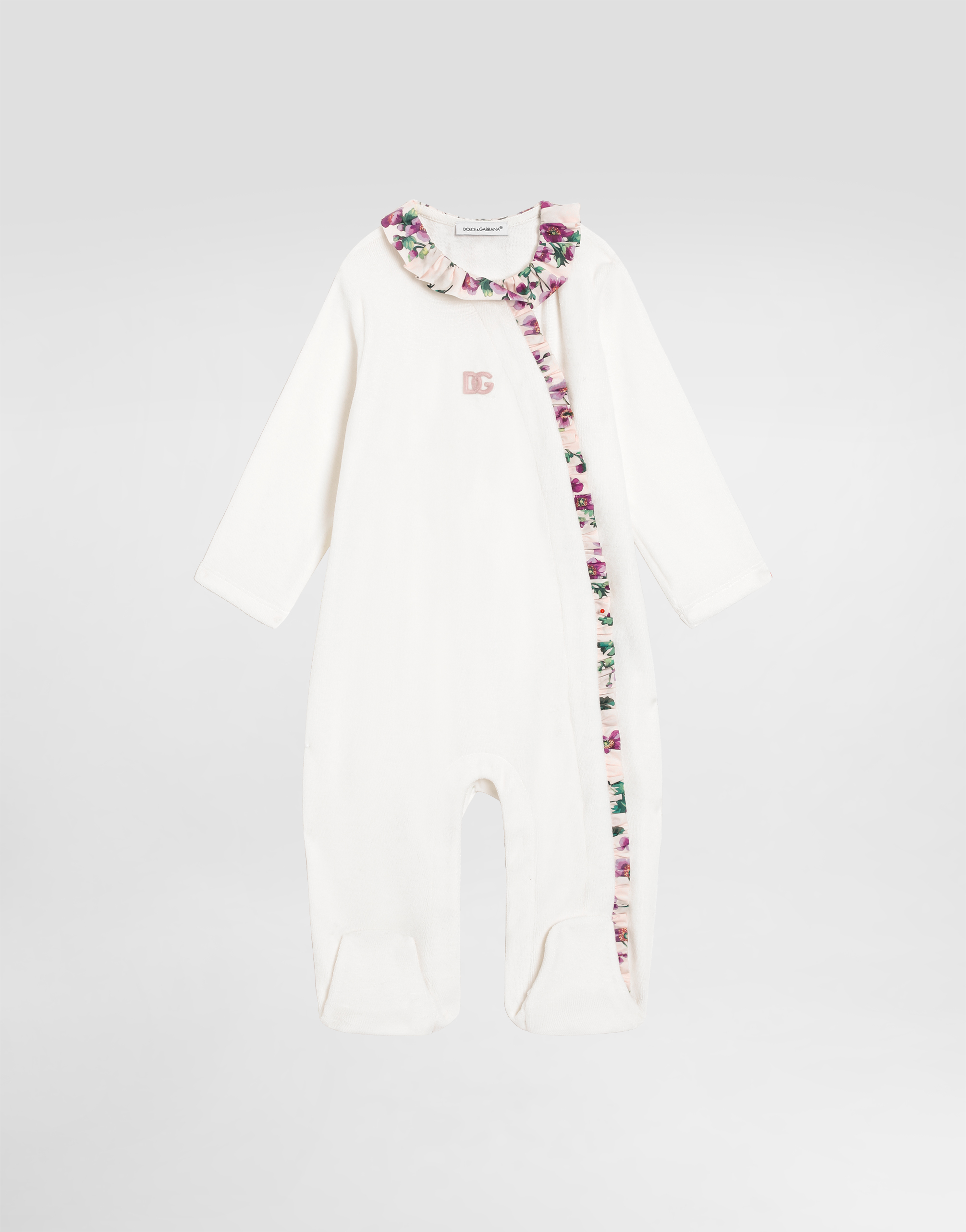 3-piece poplin gift set with flower print