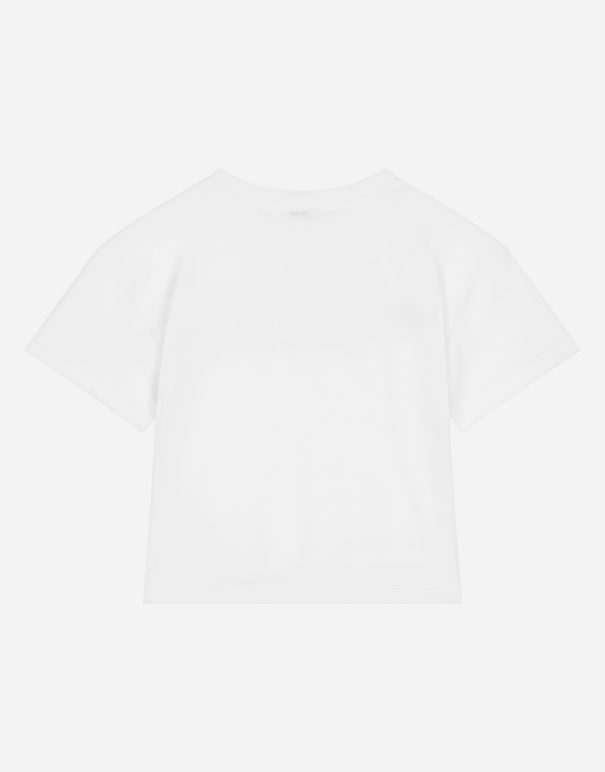 Jersey T-shirt with Dolce&Gabbana logo