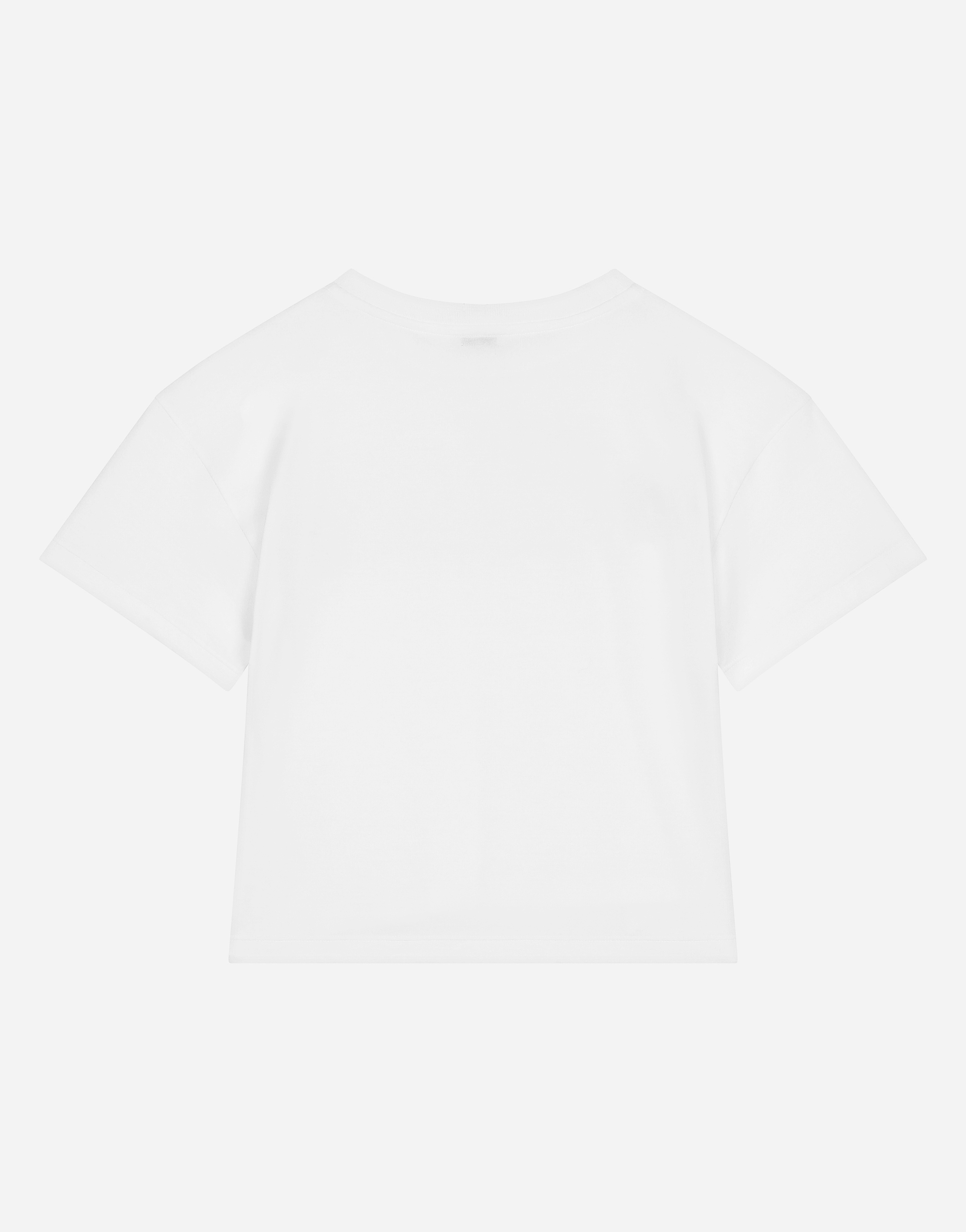 Shop Dolce & Gabbana T-shirt Manica Corta In Bianco