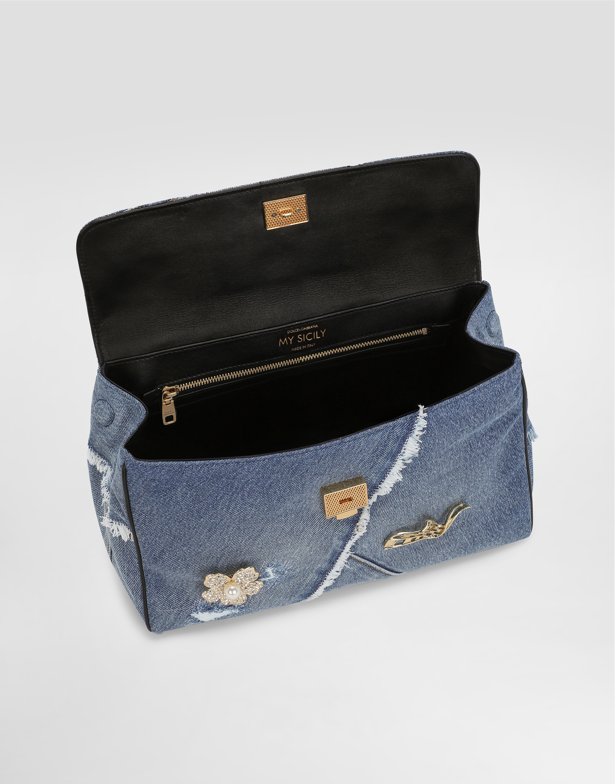 My Sicily denim handbag