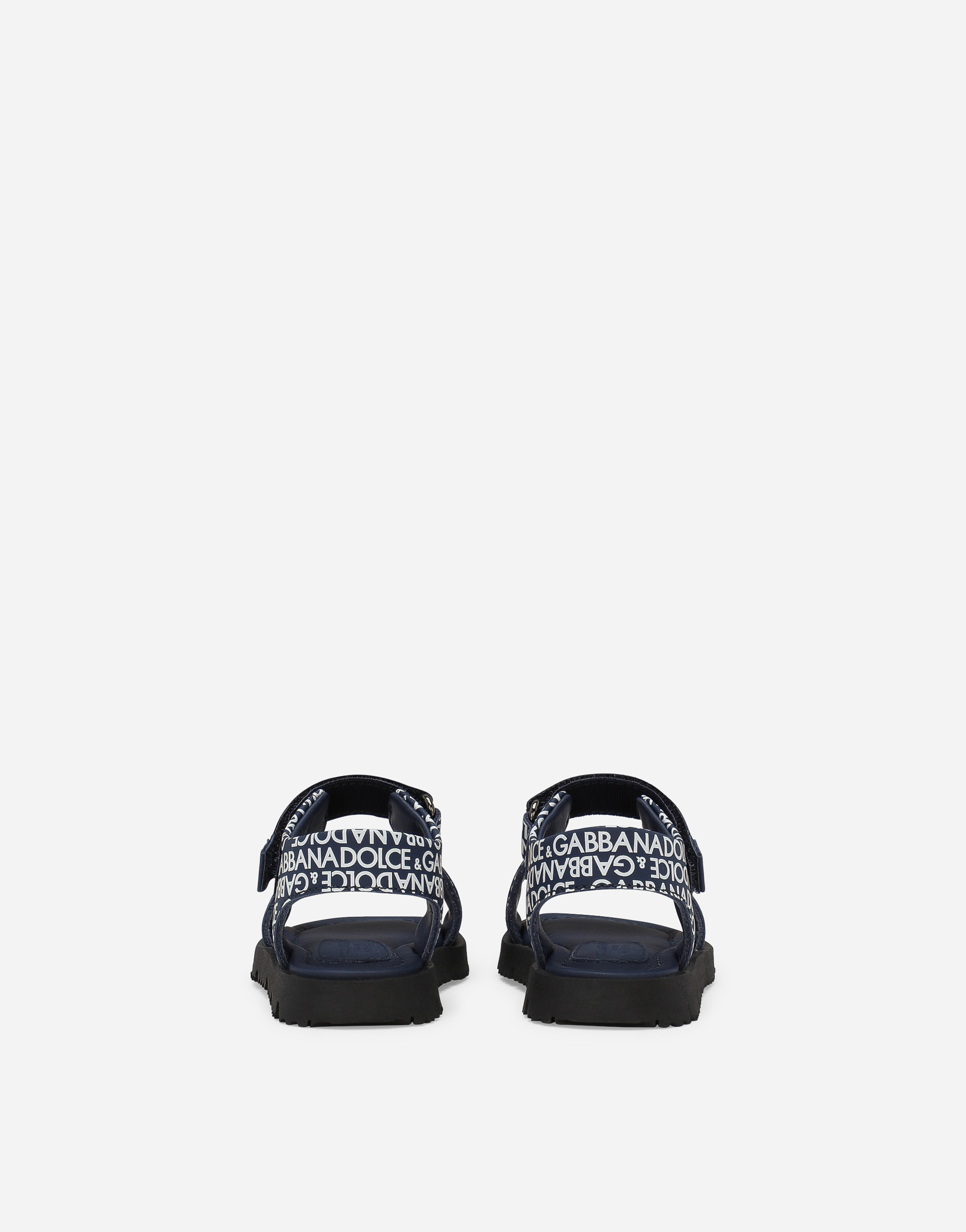 Printed calfskin sandals