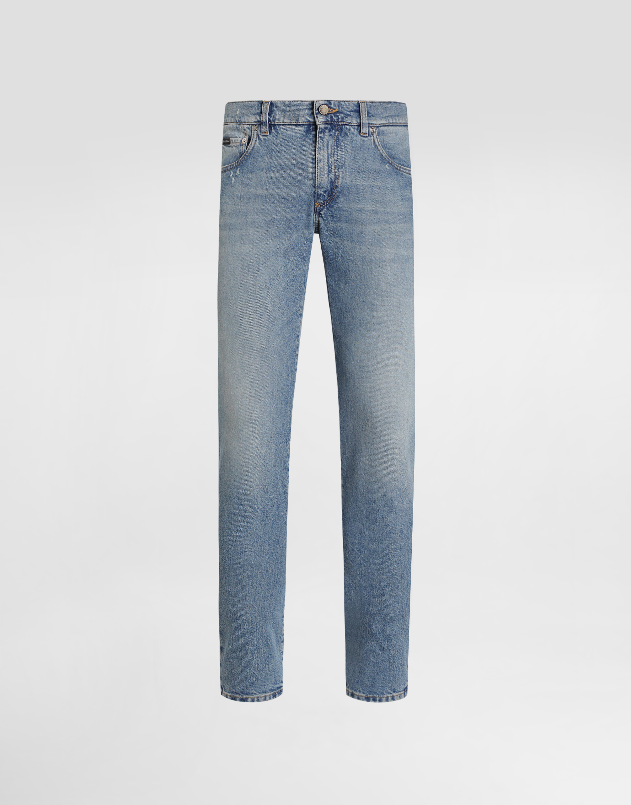 Denim trousers in Multicolor for Men | Dolce&Gabbana® US