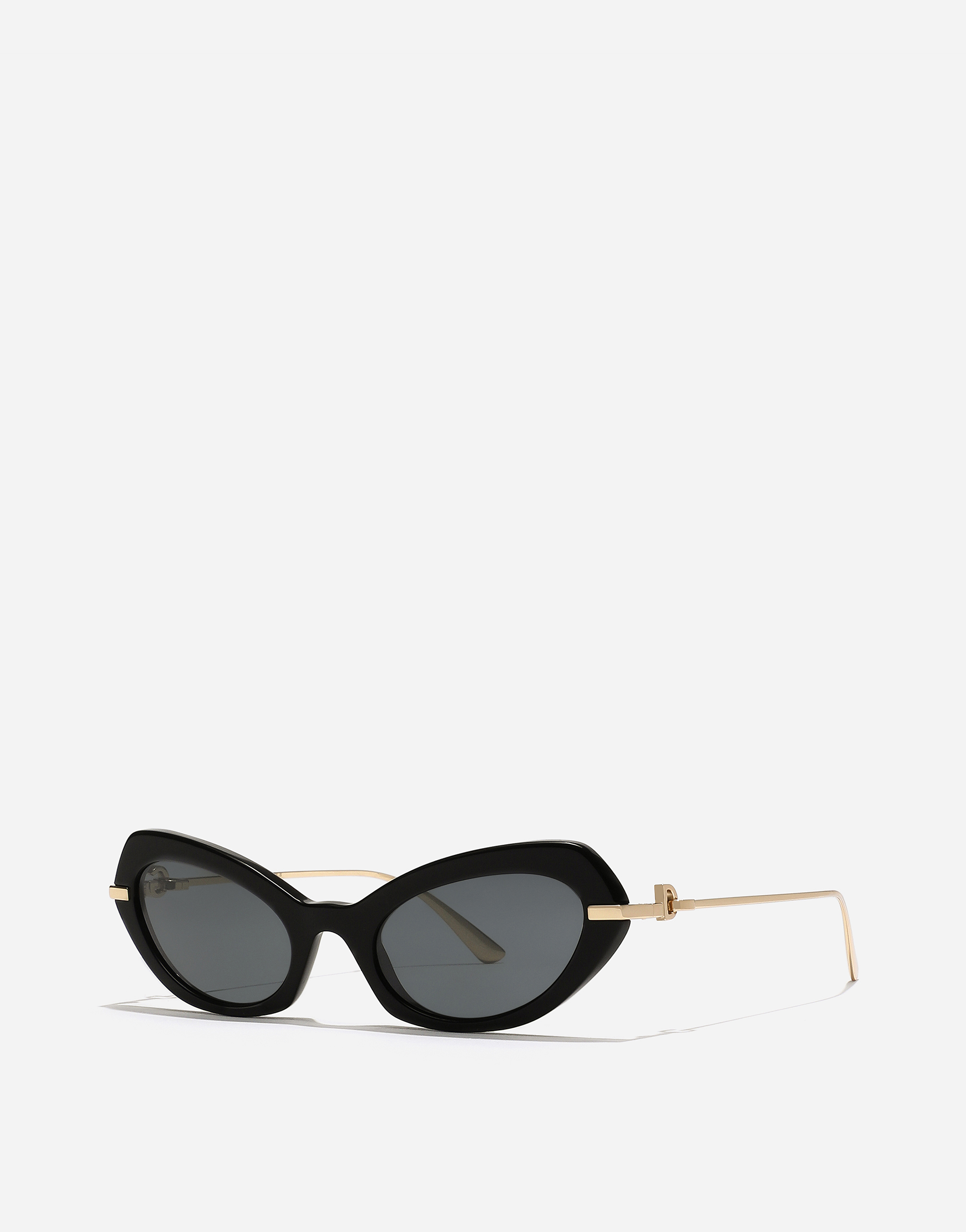 Dolce & Gabbana Dg Flip Sunglasses In Black