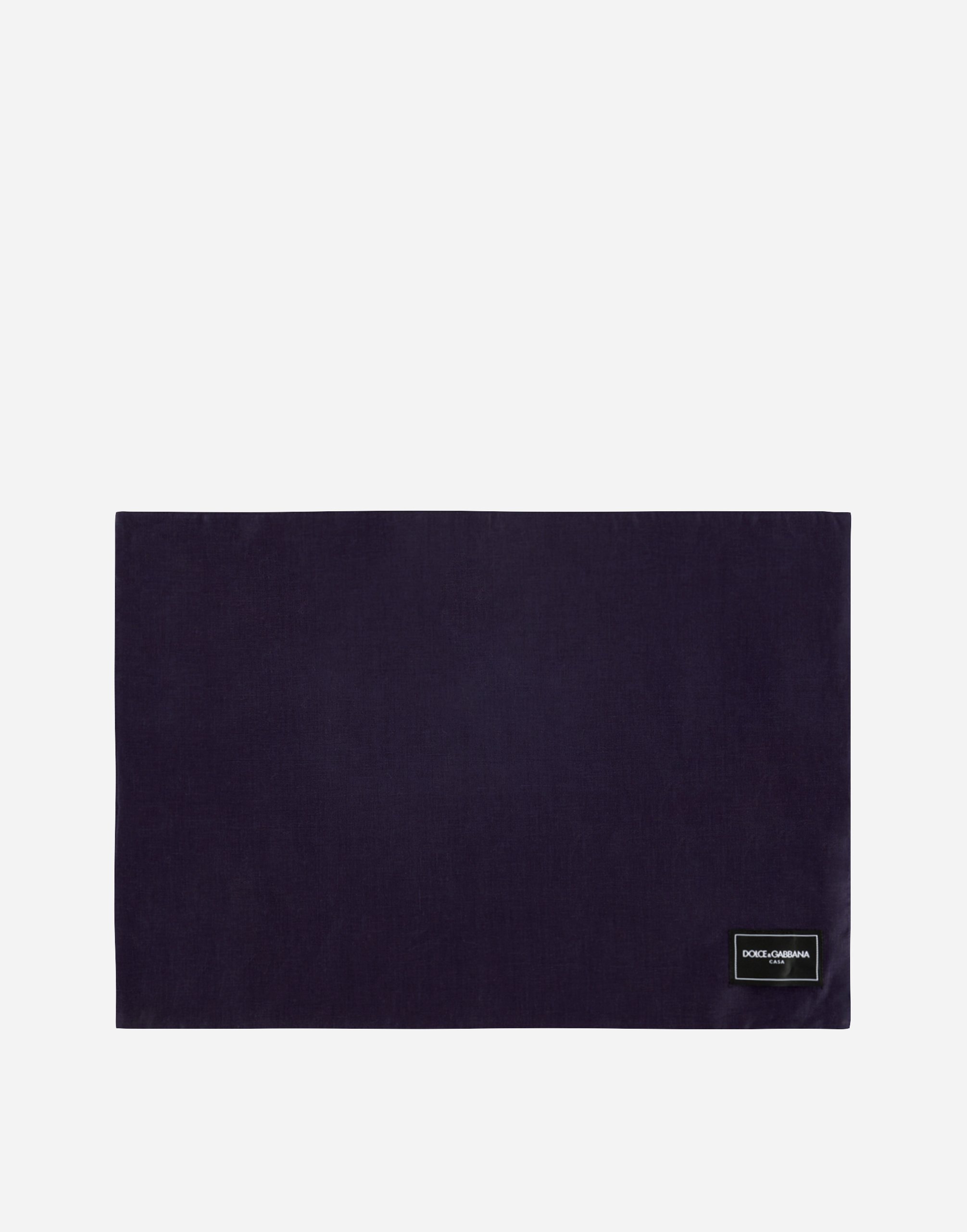 Dolce & Gabbana Set Linen Placemat And Napkin In Multicolor