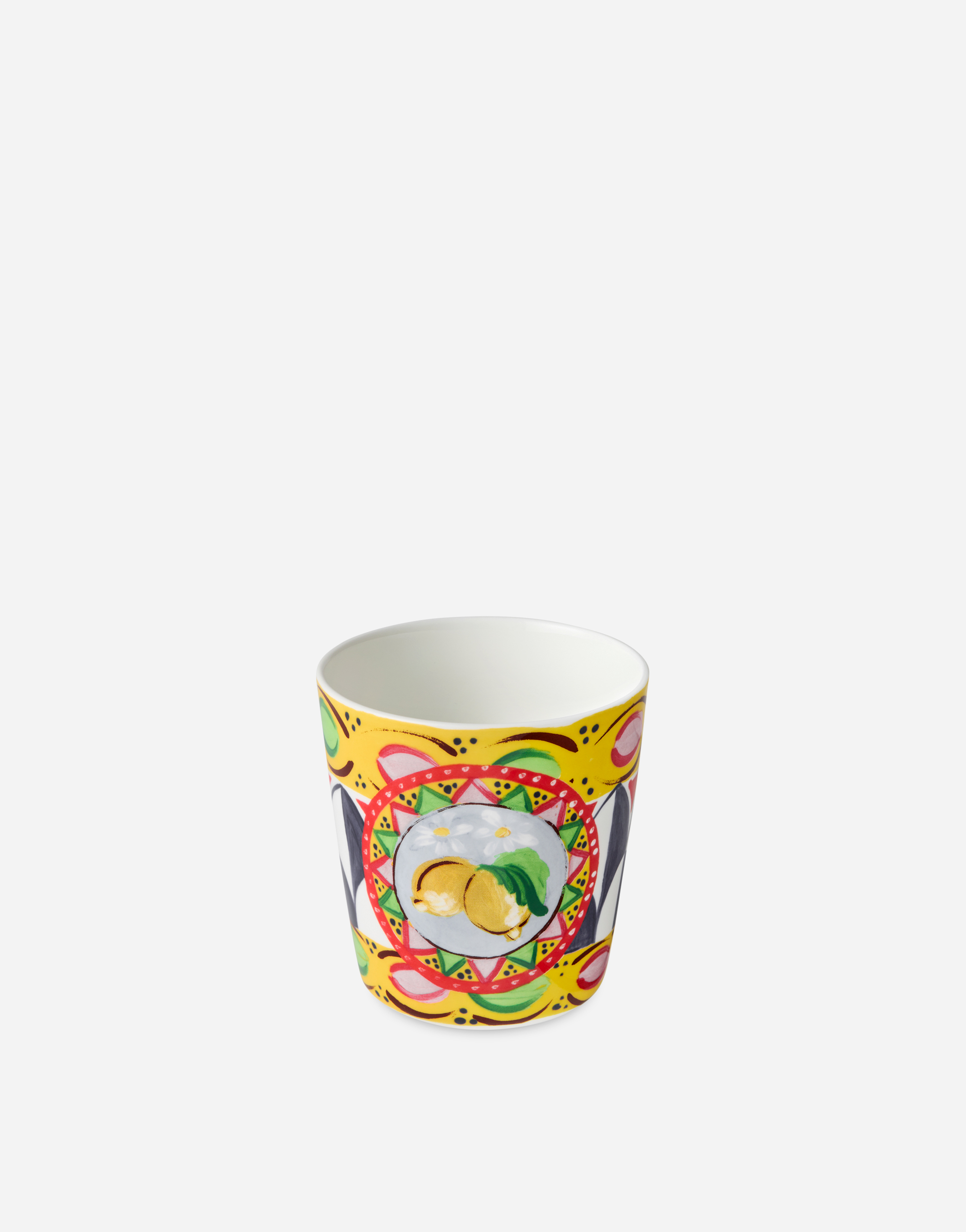 Shop Dolce & Gabbana Fine Porcelain Glass In Multicolor